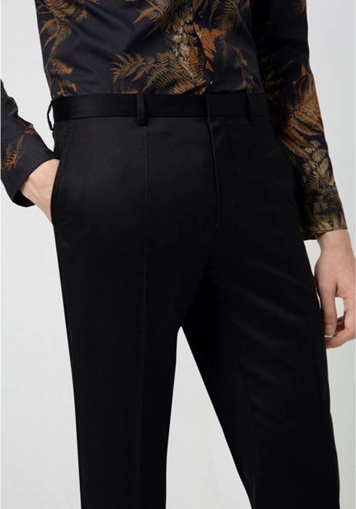 Men's Suits Hugo Black