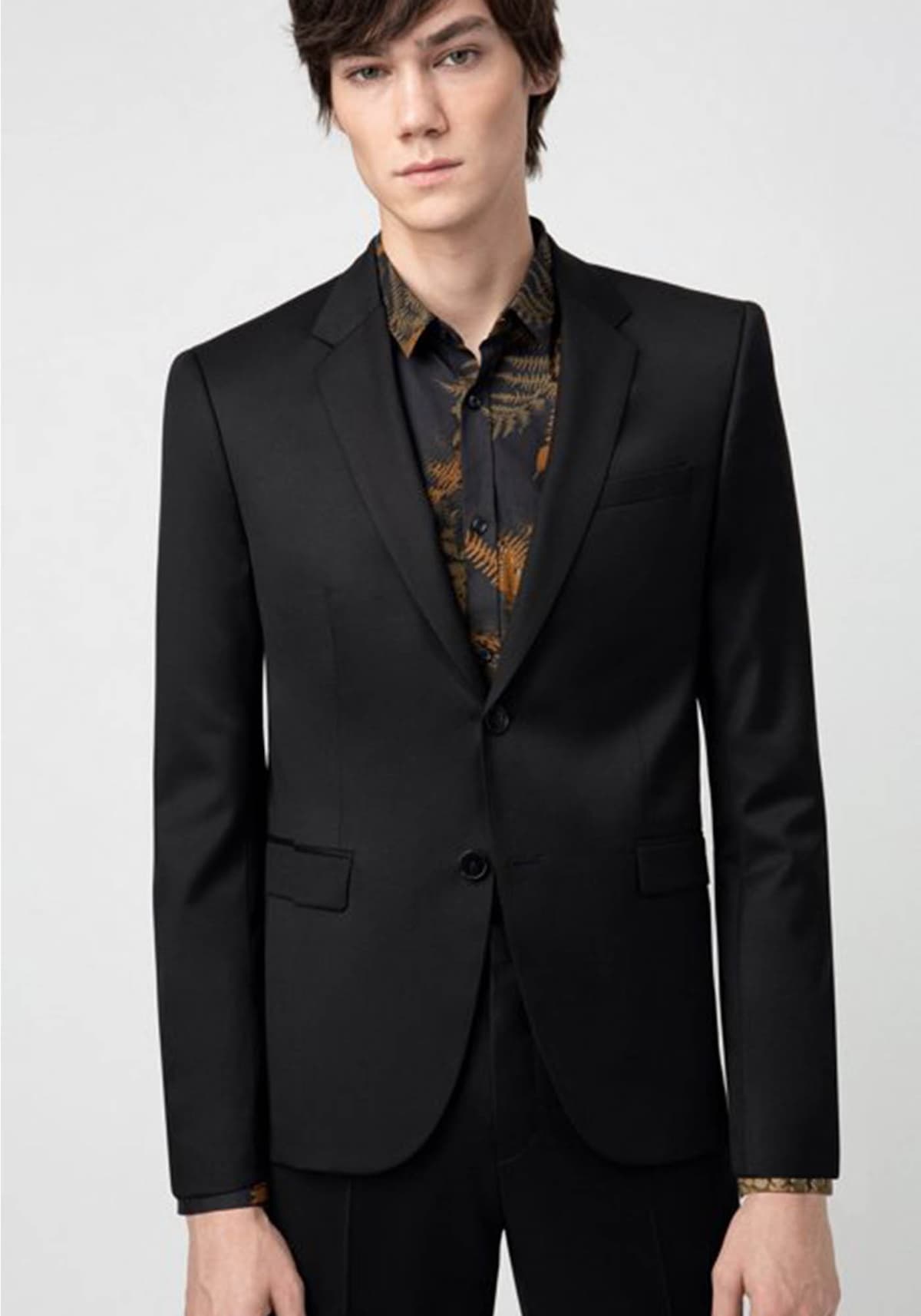 Men's Suits Hugo Black