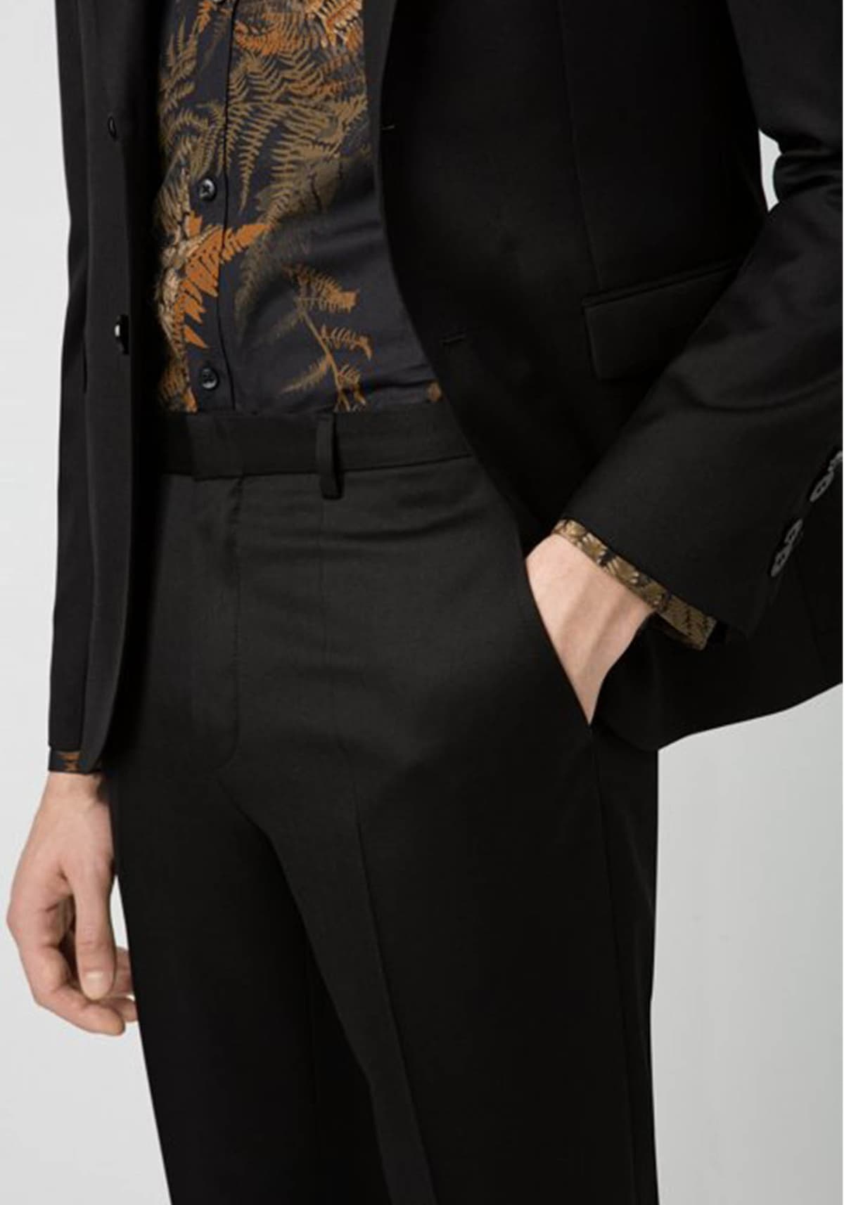 Men's Suits Hugo Black