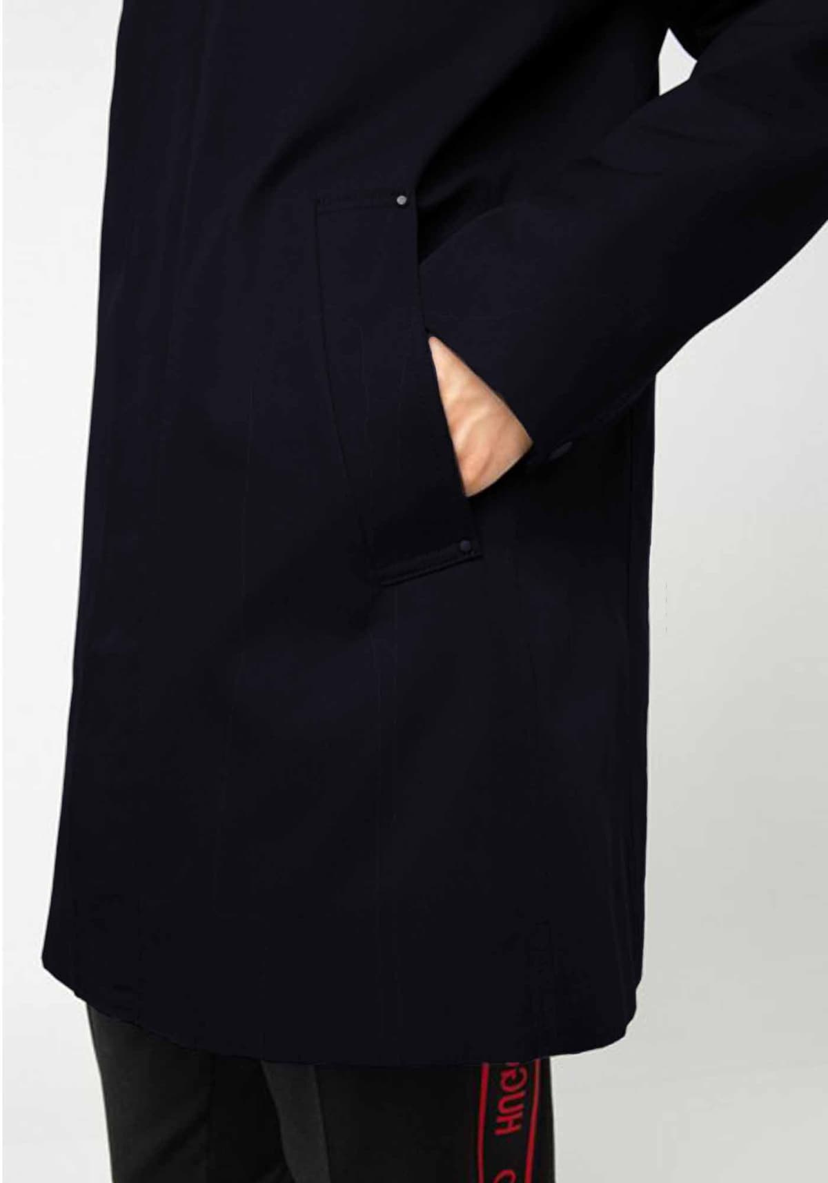 Men's Trench Coats Hugo Blue