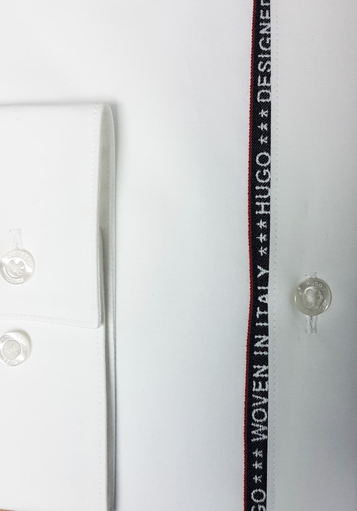 Men's Shirts Hugo White