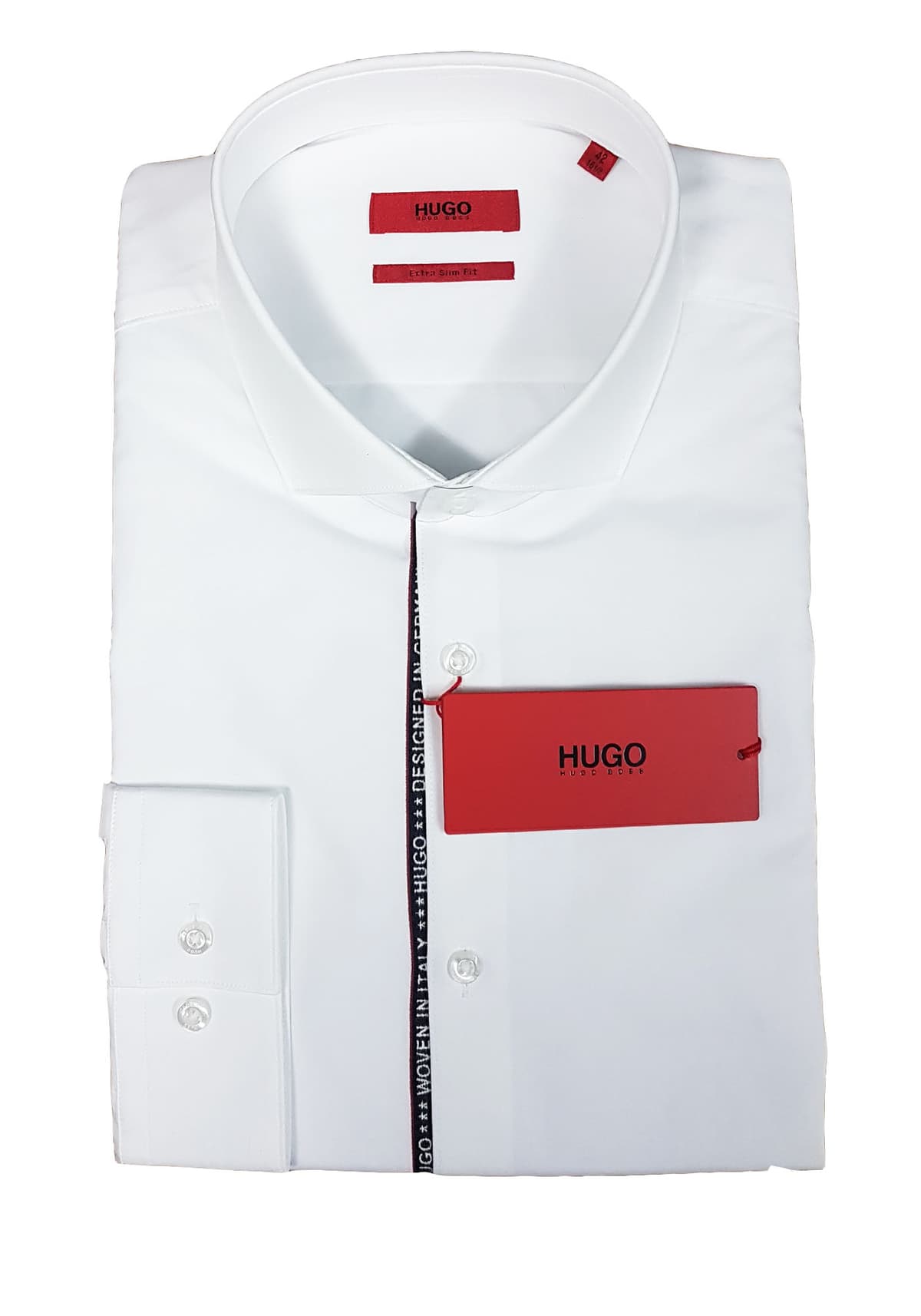 Men's Shirts Hugo White