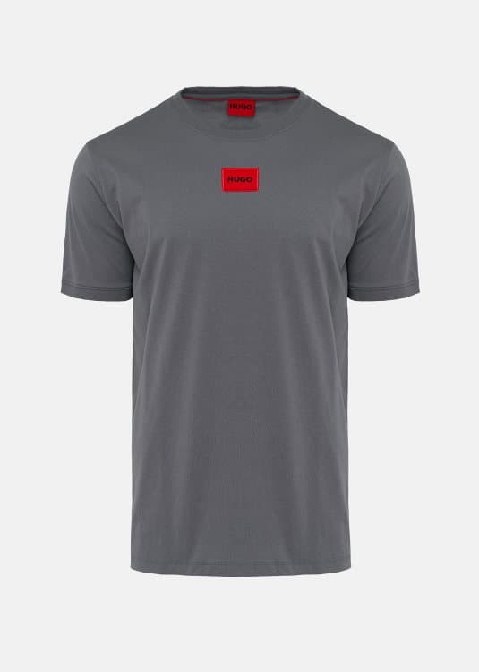 Men's T-Shirts Hugo Gray