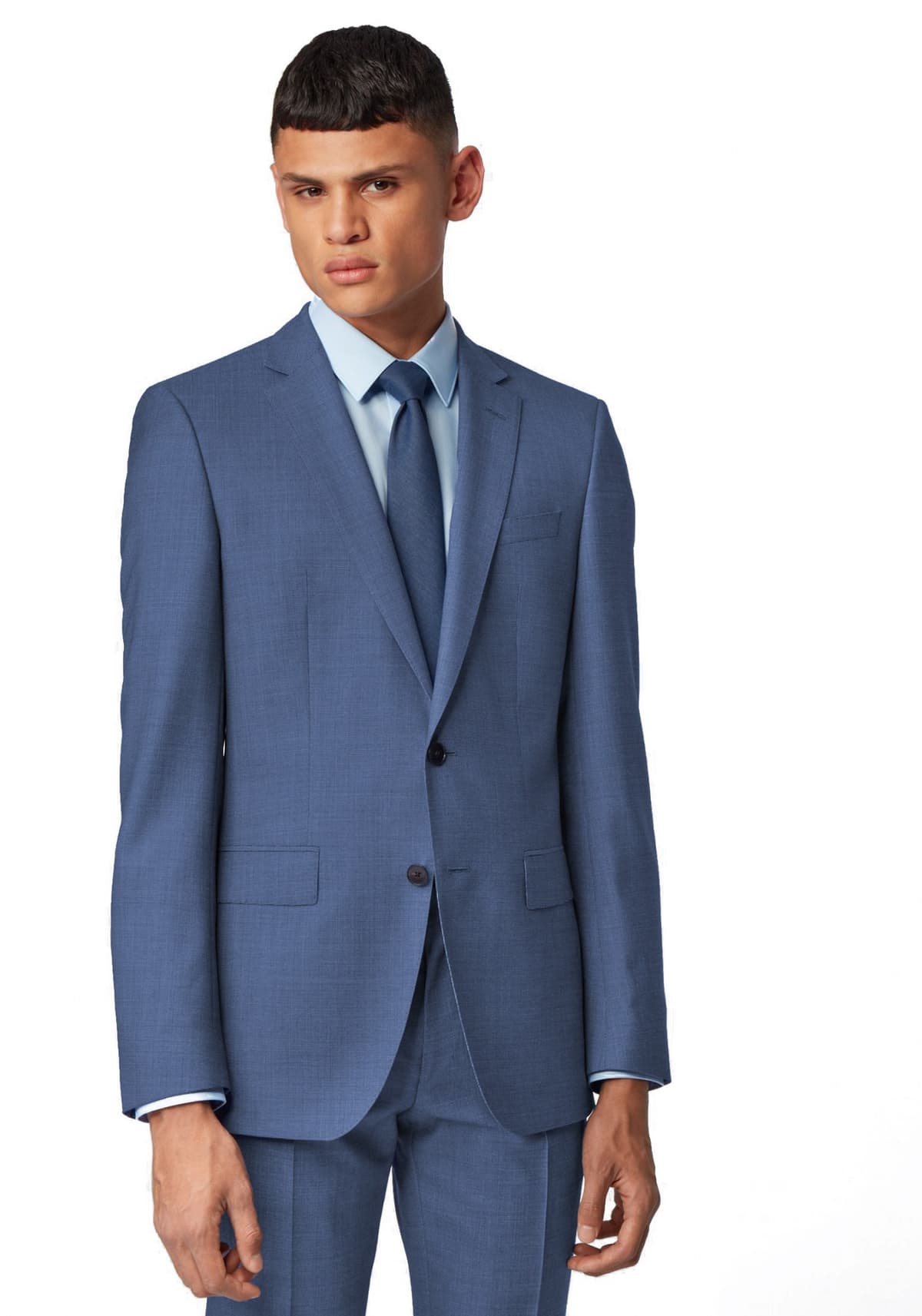 Men's Suits Boss Blue