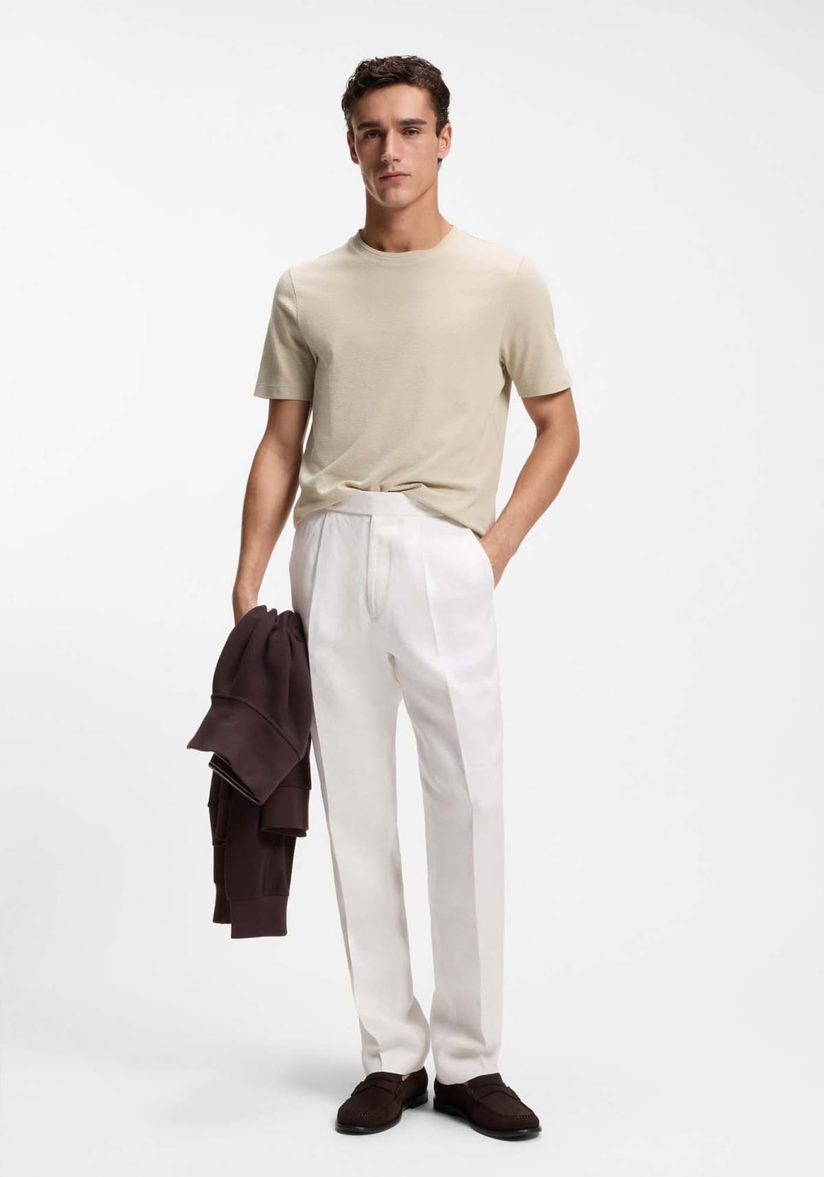 BOSS T-SHIRT TIBURT 240 ΜΠΕΖ