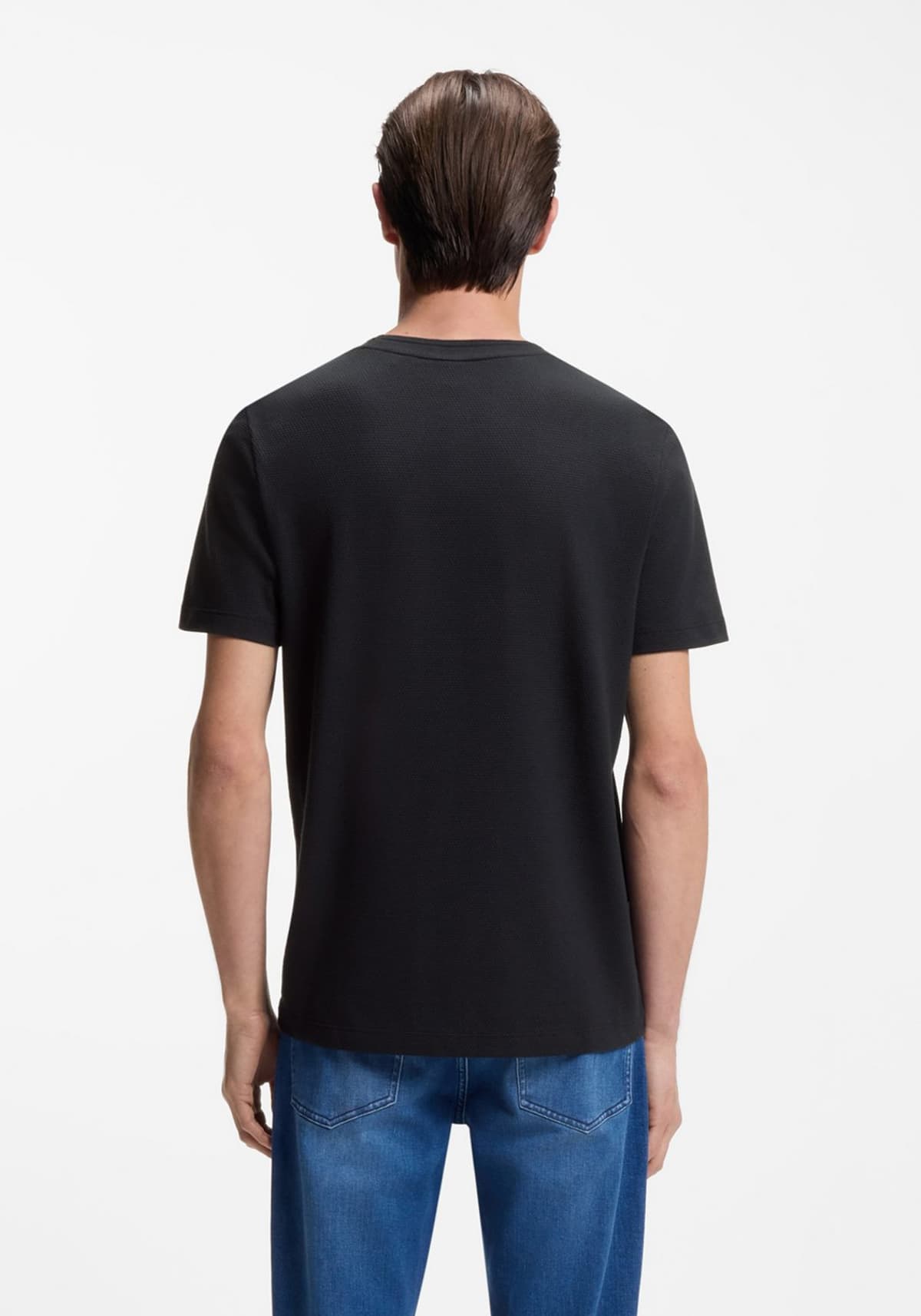 BOSS T-SHIRT TIBURT 240 ΜΠΛΕ