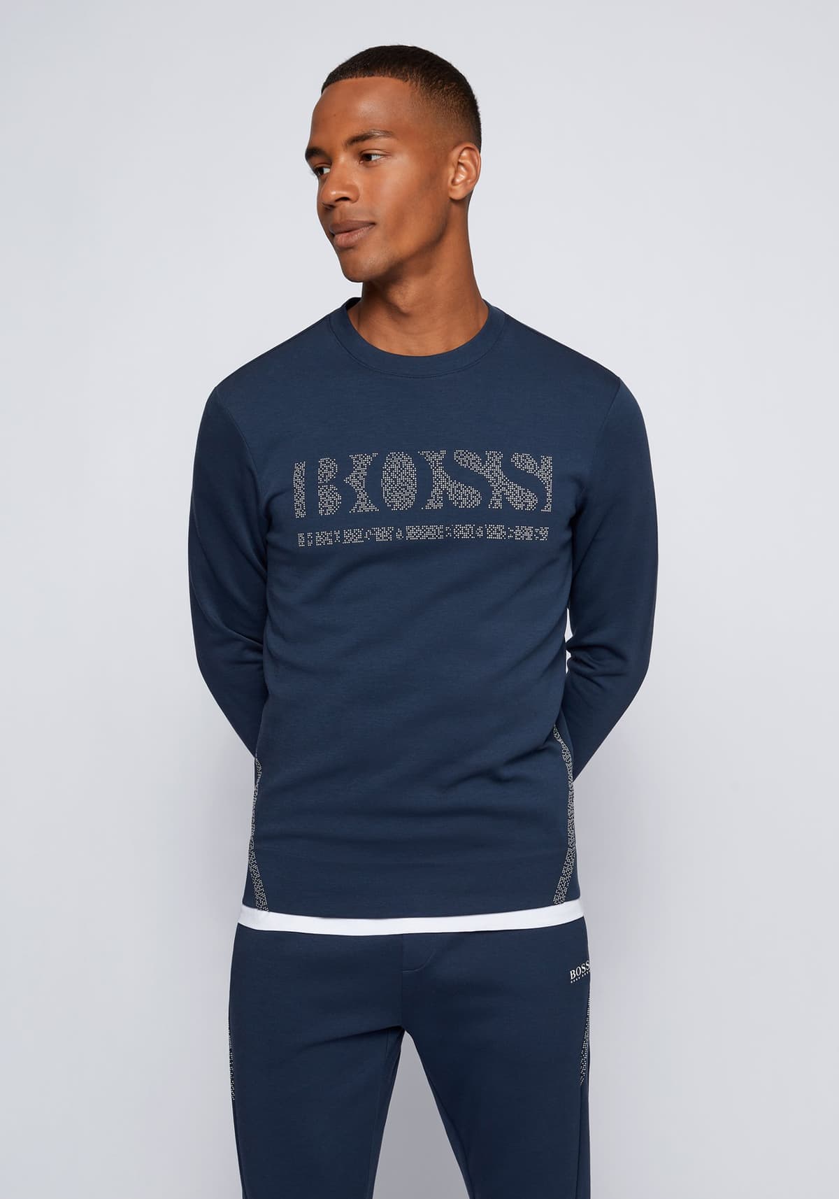 Men's Sweatshirts Boss Blue