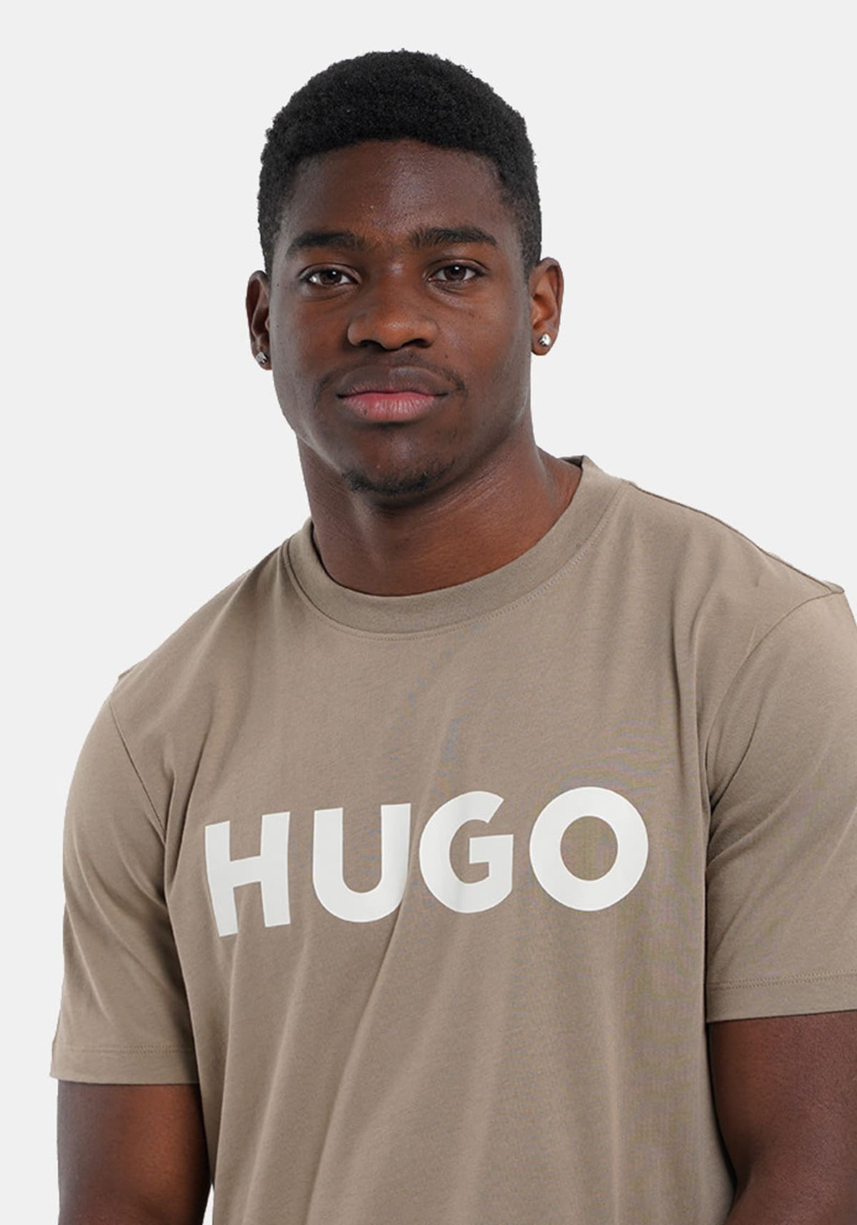 Men's T-Shirts Hugo Brown