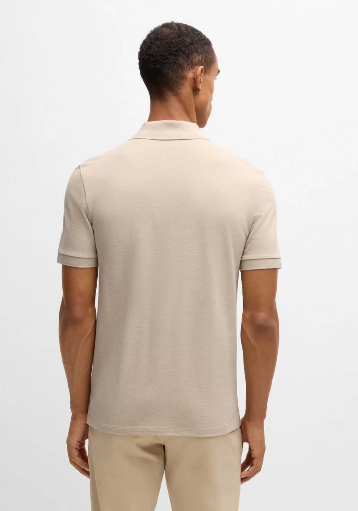 Men's Polo Shirts Boss Beige
