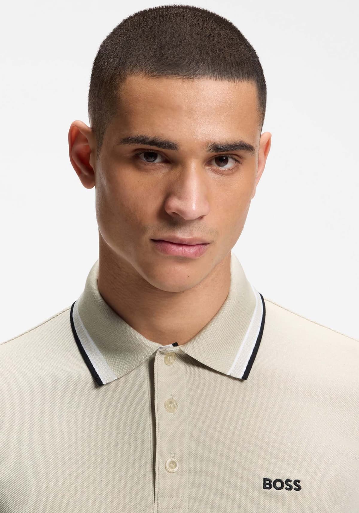 Men's Polo Shirts Boss Beige