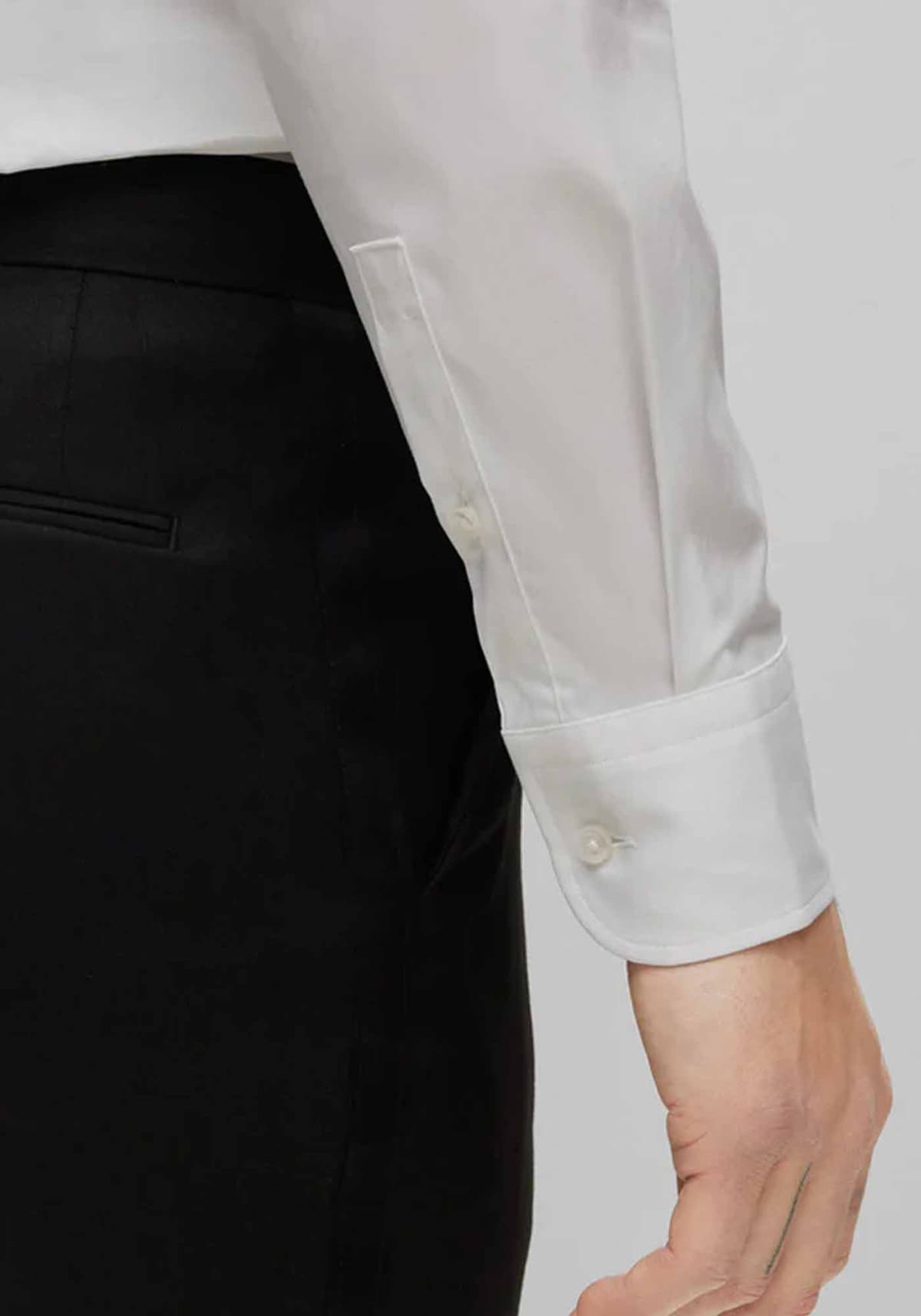 Men's Shirts Boss White