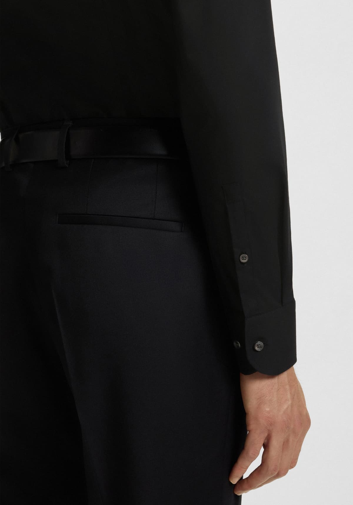 Men's Shirts Boss Black