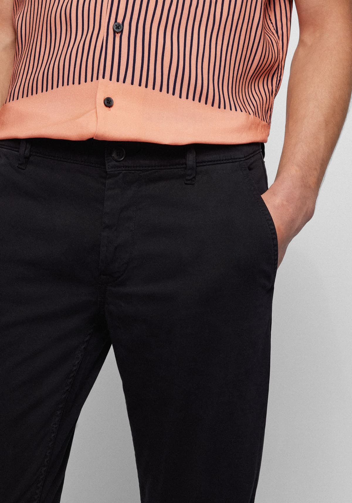 Men's Chino Pants Boss Black