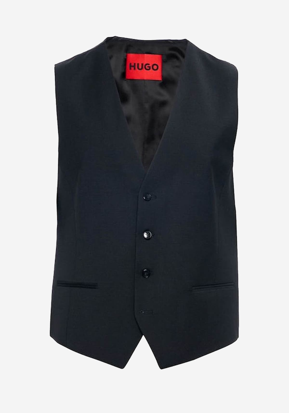 Men's Vests Hugo Black