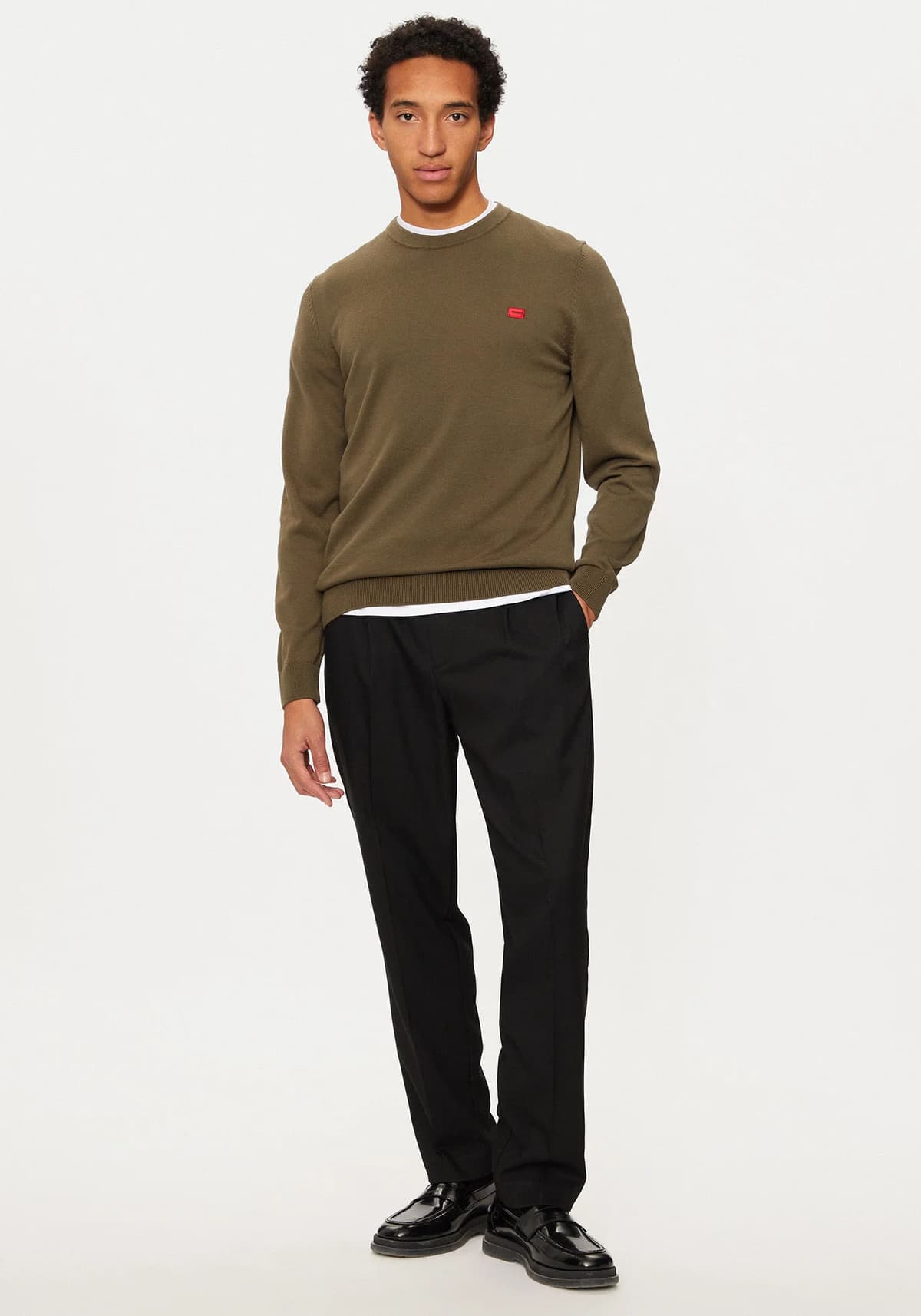 Men's Knitwear Hugo Green