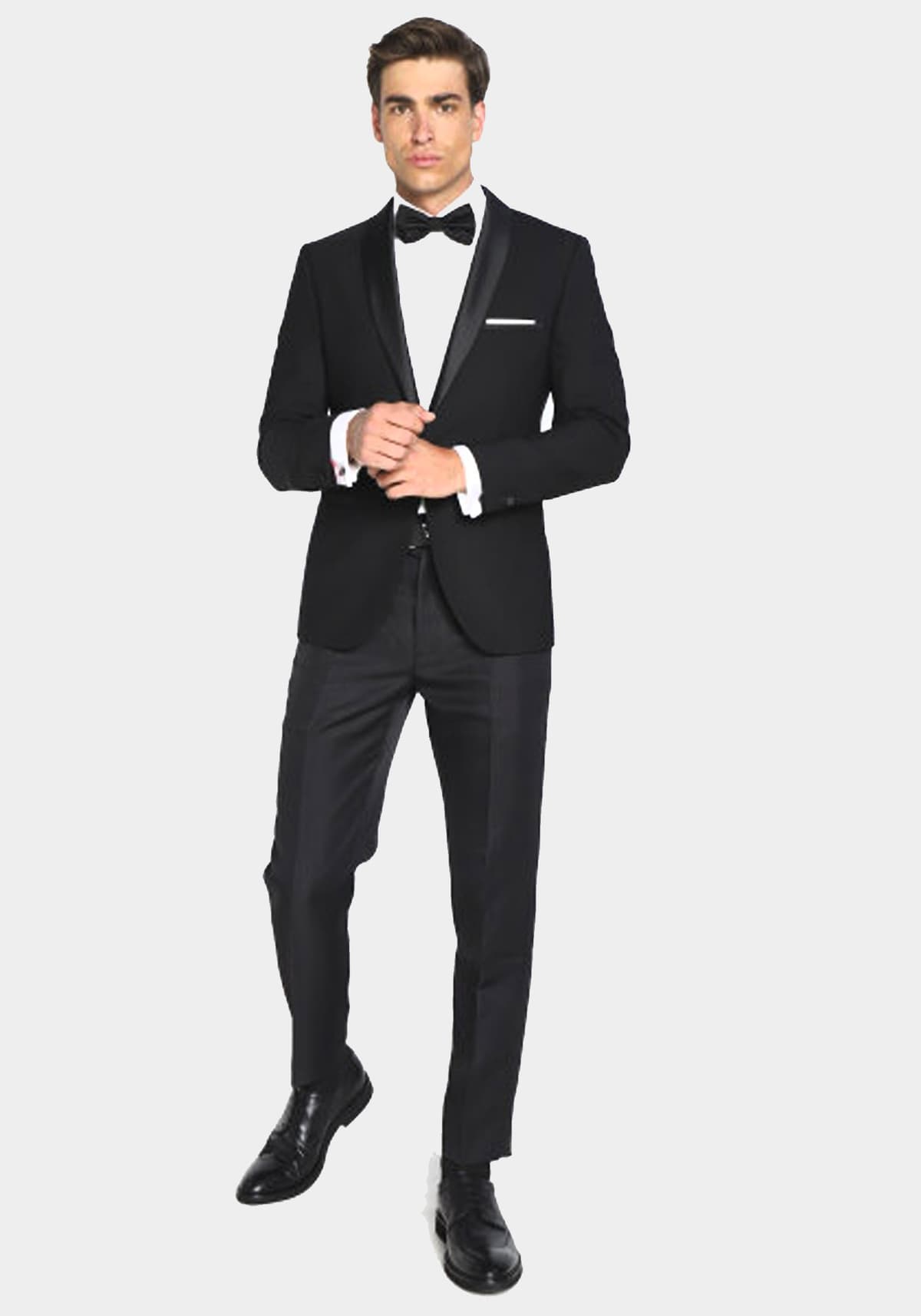 Men's Suits Hugo Black