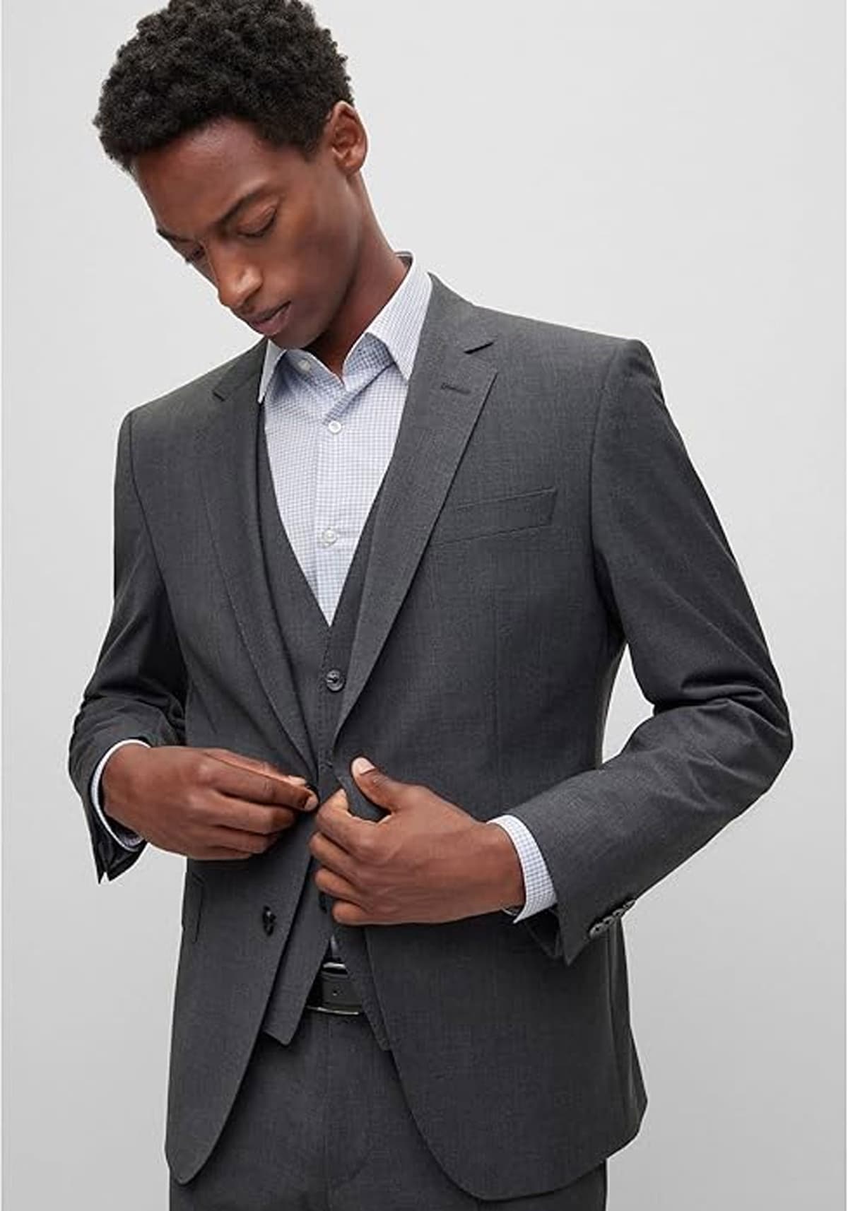 Men's Clothing Boss Gray