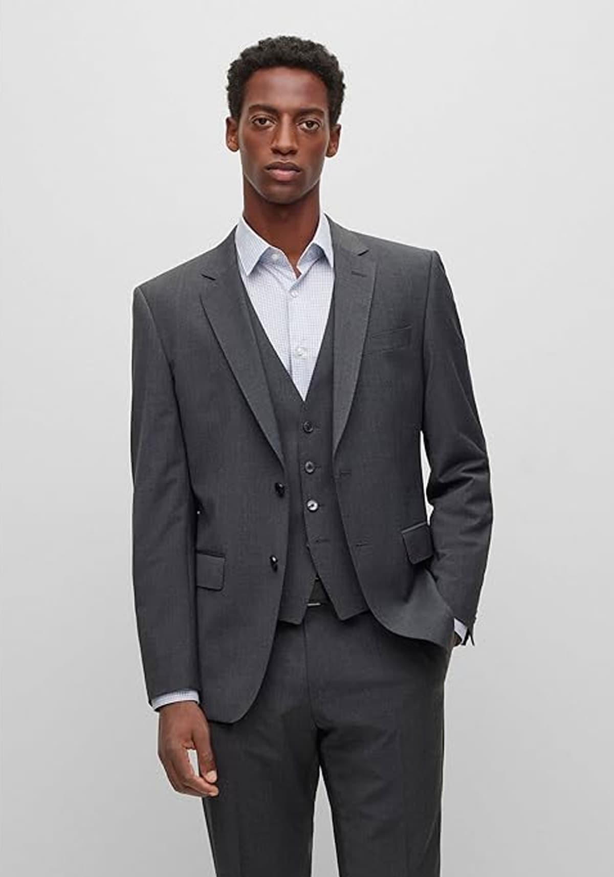 Men's Clothing Boss Gray