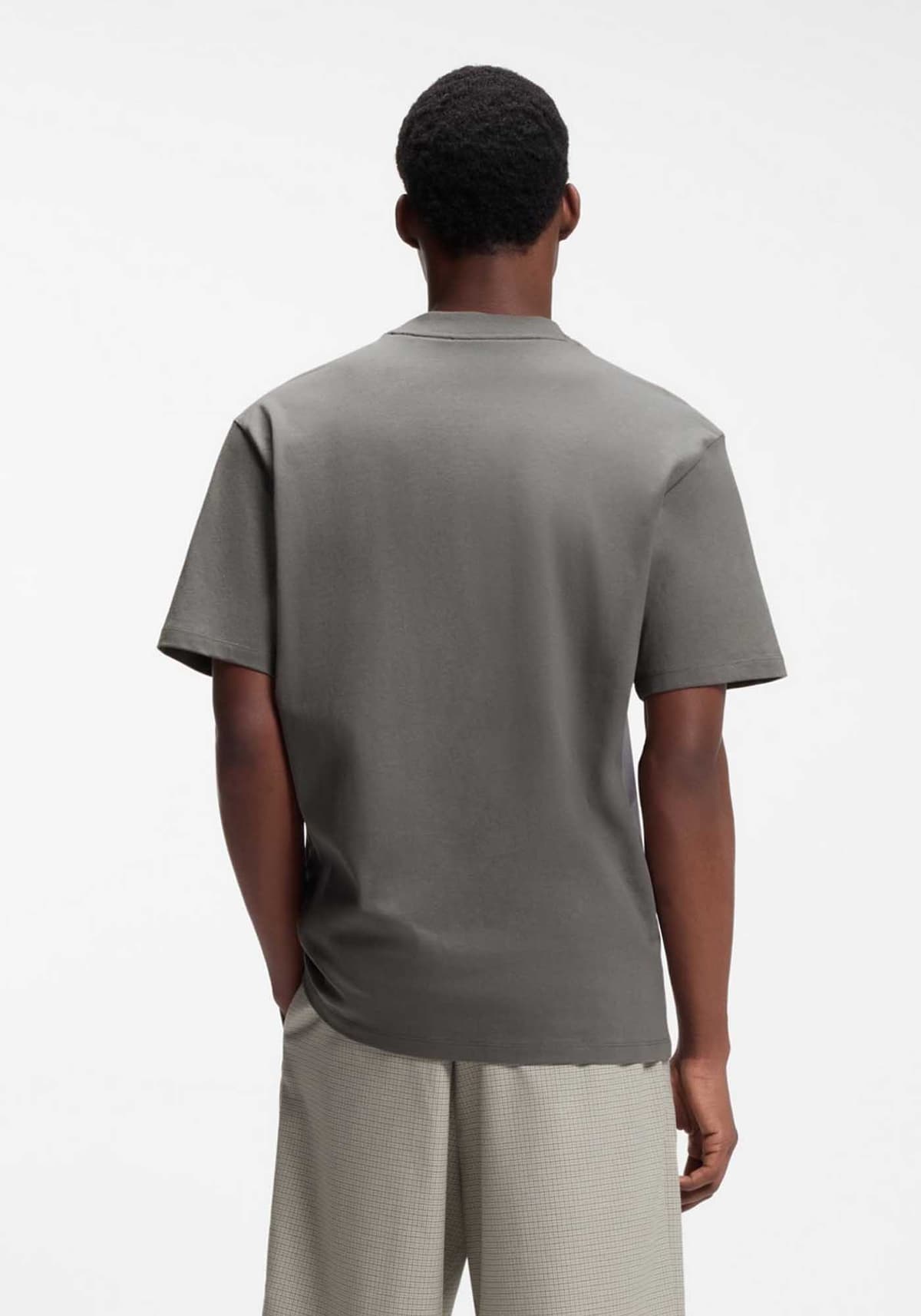 Men's T-Shirts Hugo Gray