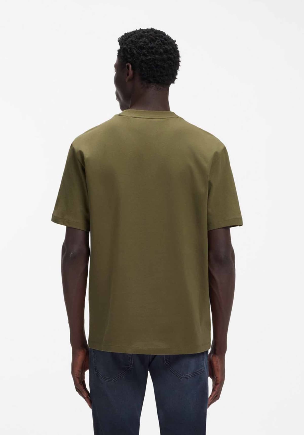 Men's T-Shirts Hugo Green