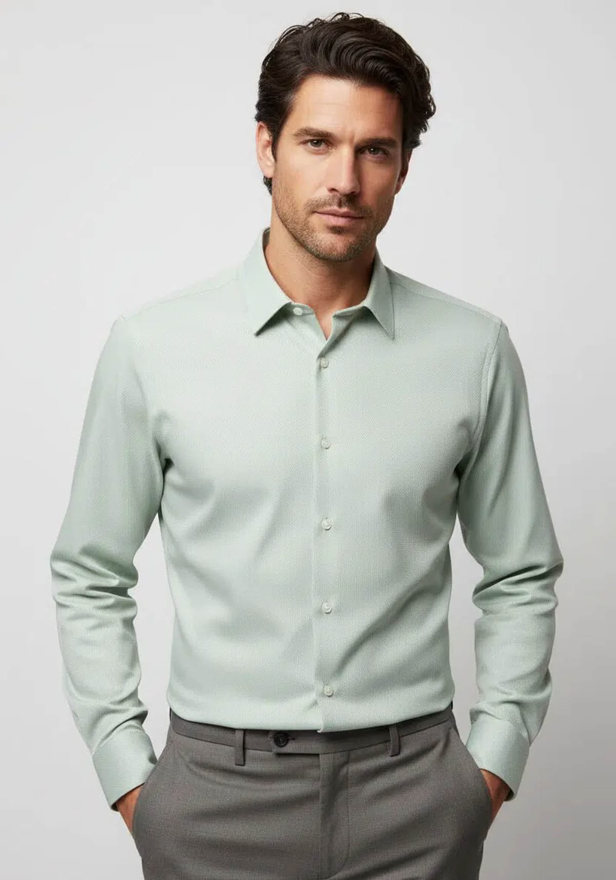 Men's Shirts Boss White