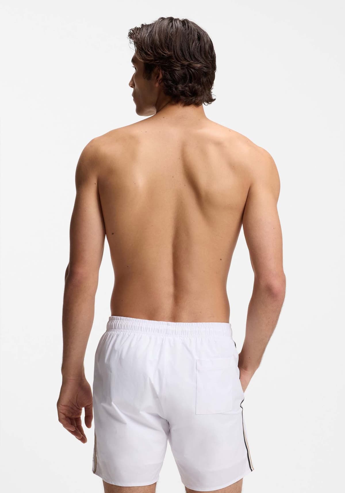 Men's Swimwear Boss White