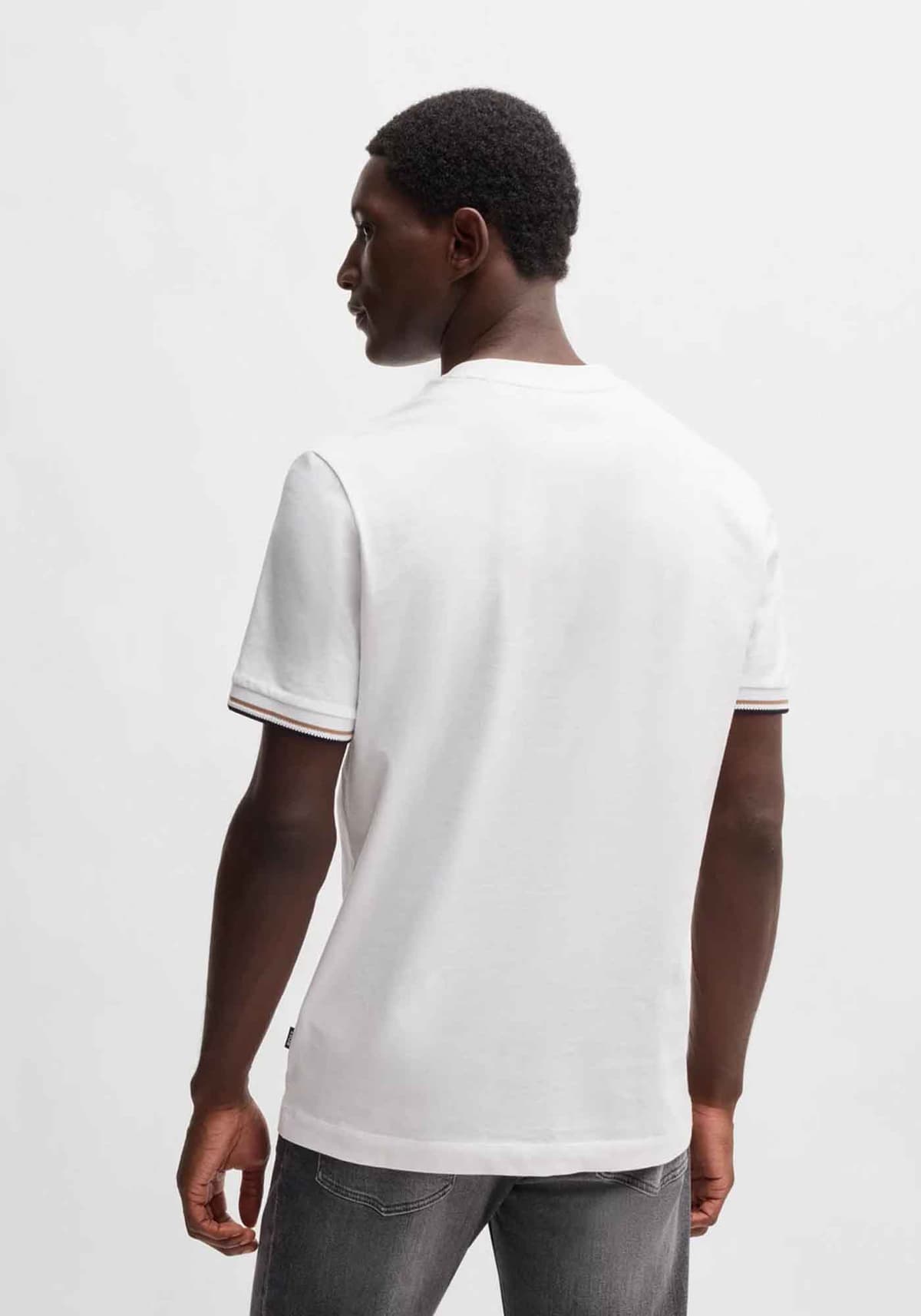 Men's T-Shirts Boss White
