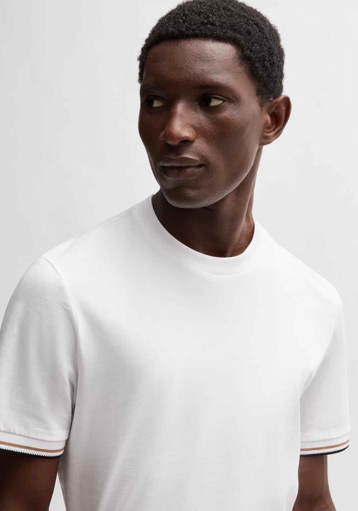 Men's T-Shirts Boss White