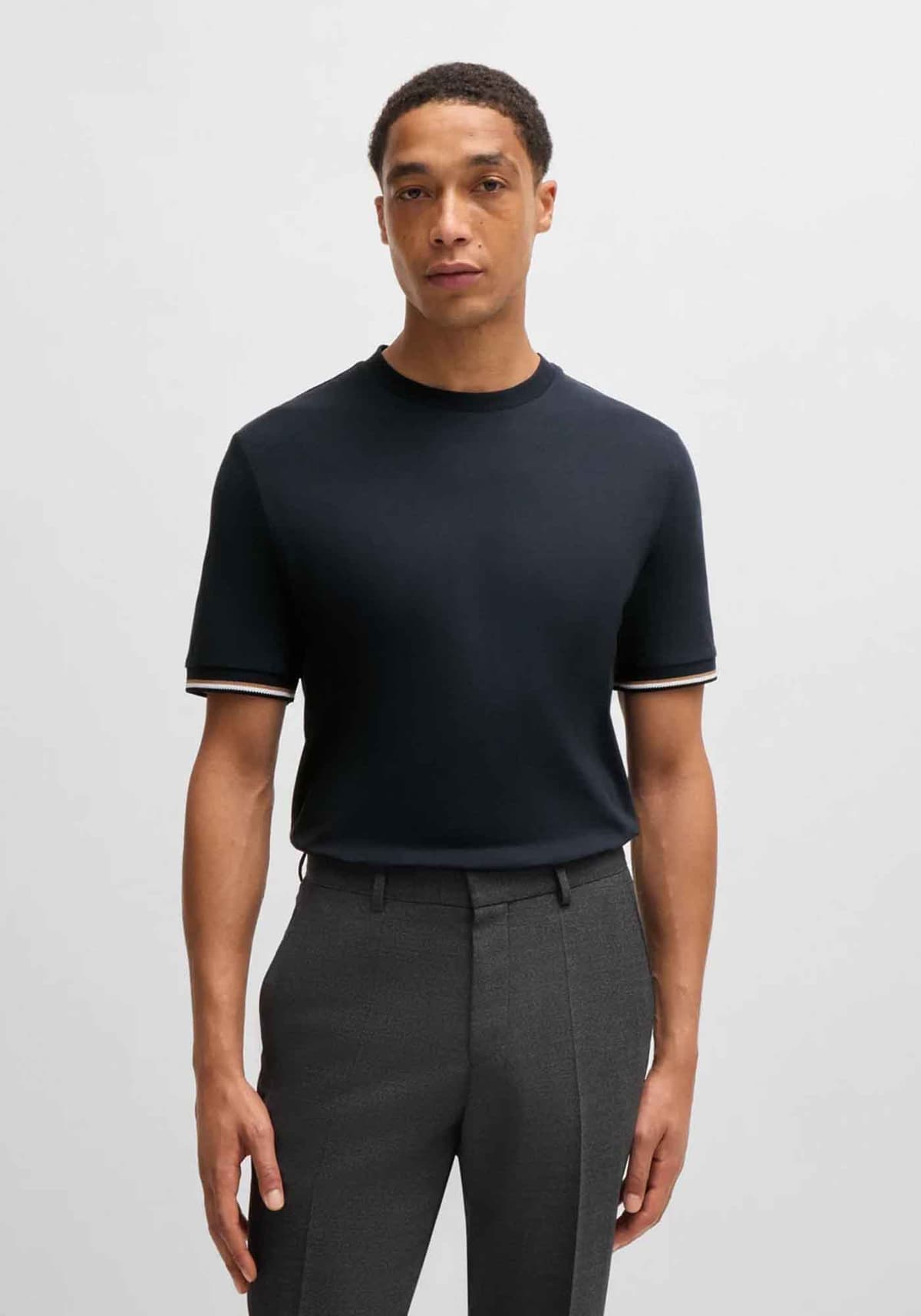 Men's T-Shirts Boss Blue