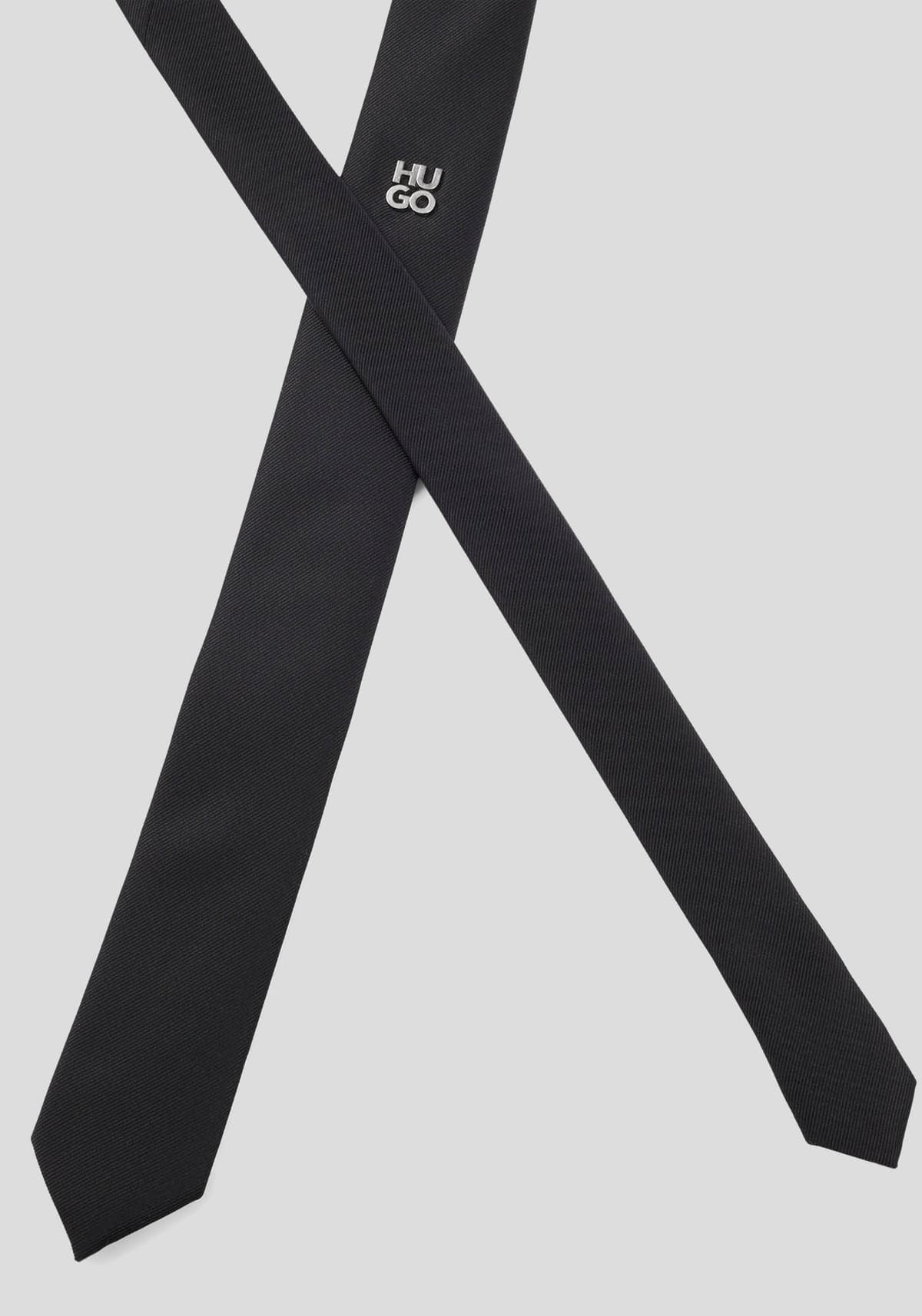 Men's Ties Hugo Black