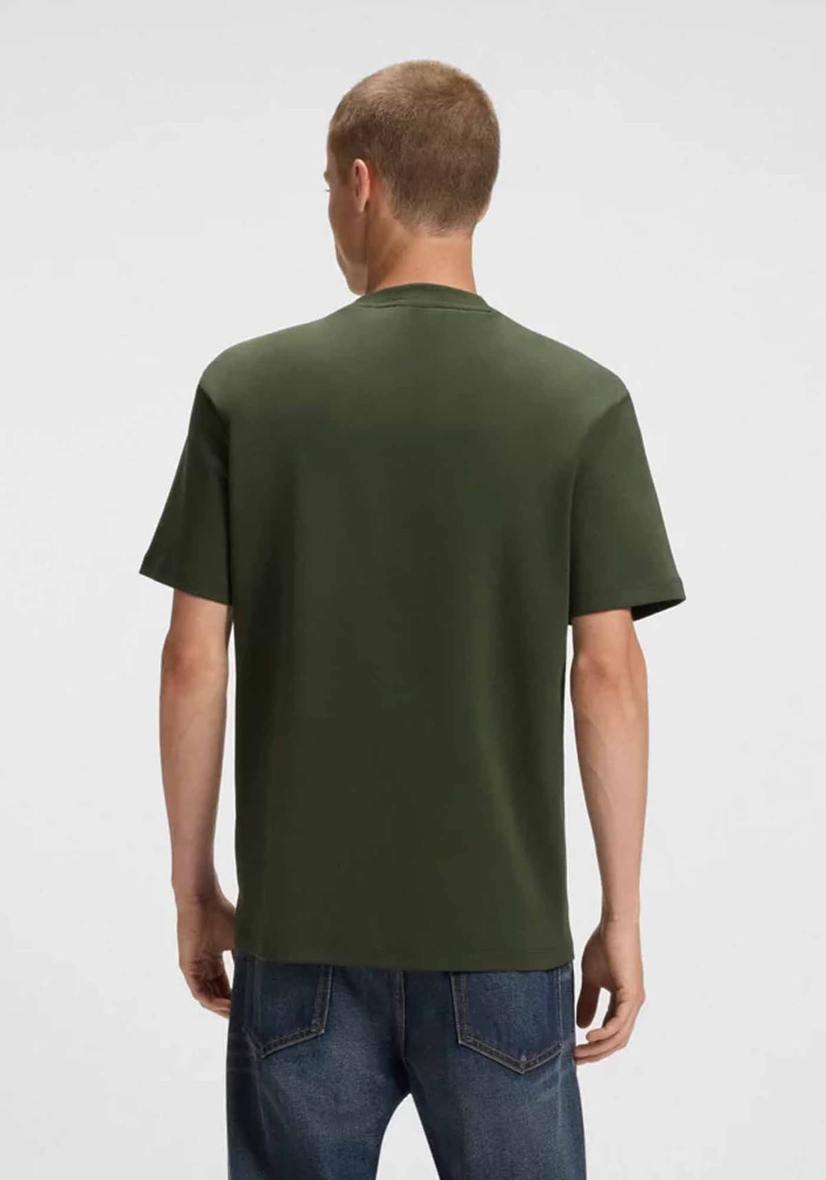 Men's T-Shirts Hugo Green