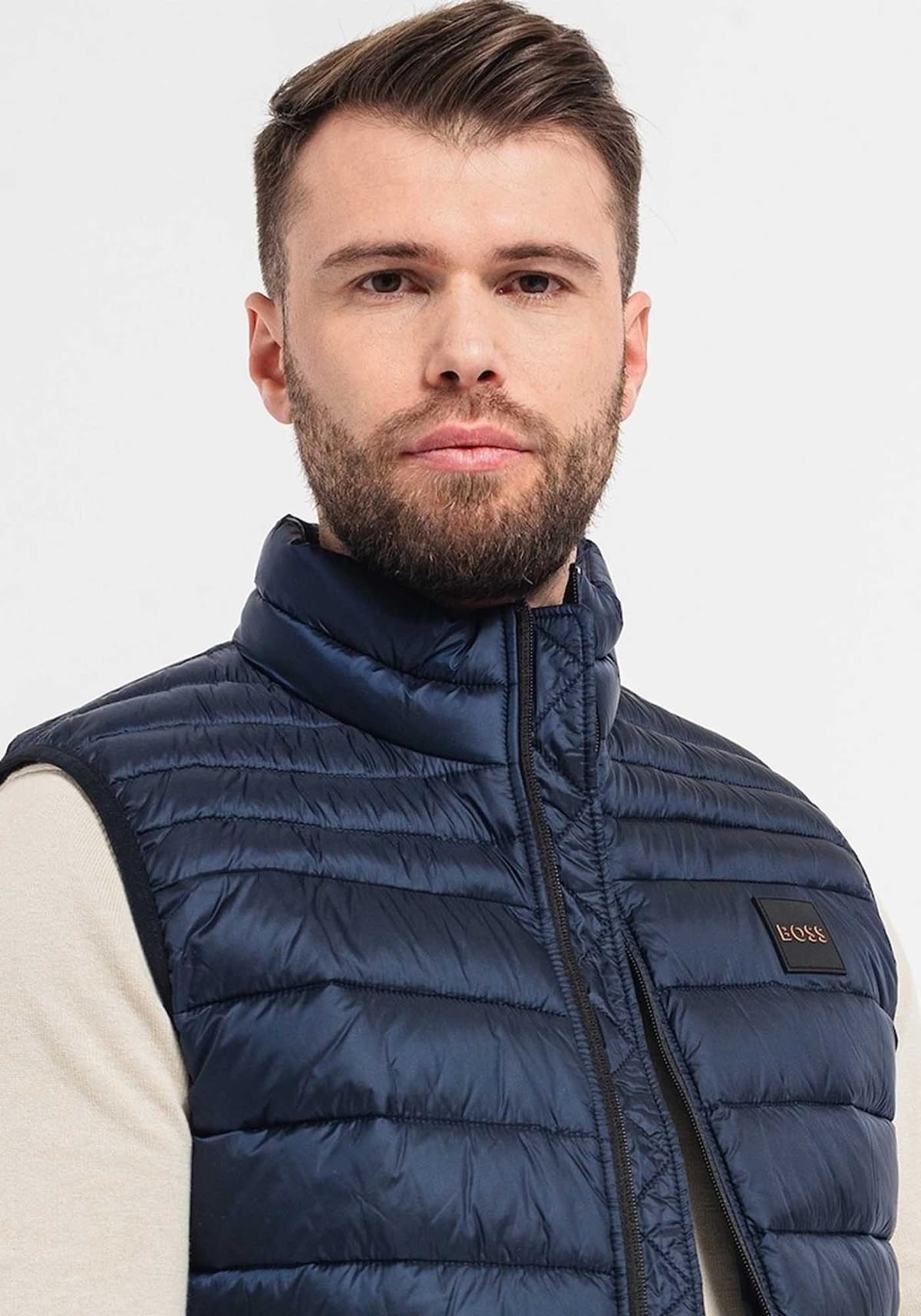 Men's Vests Boss Blue