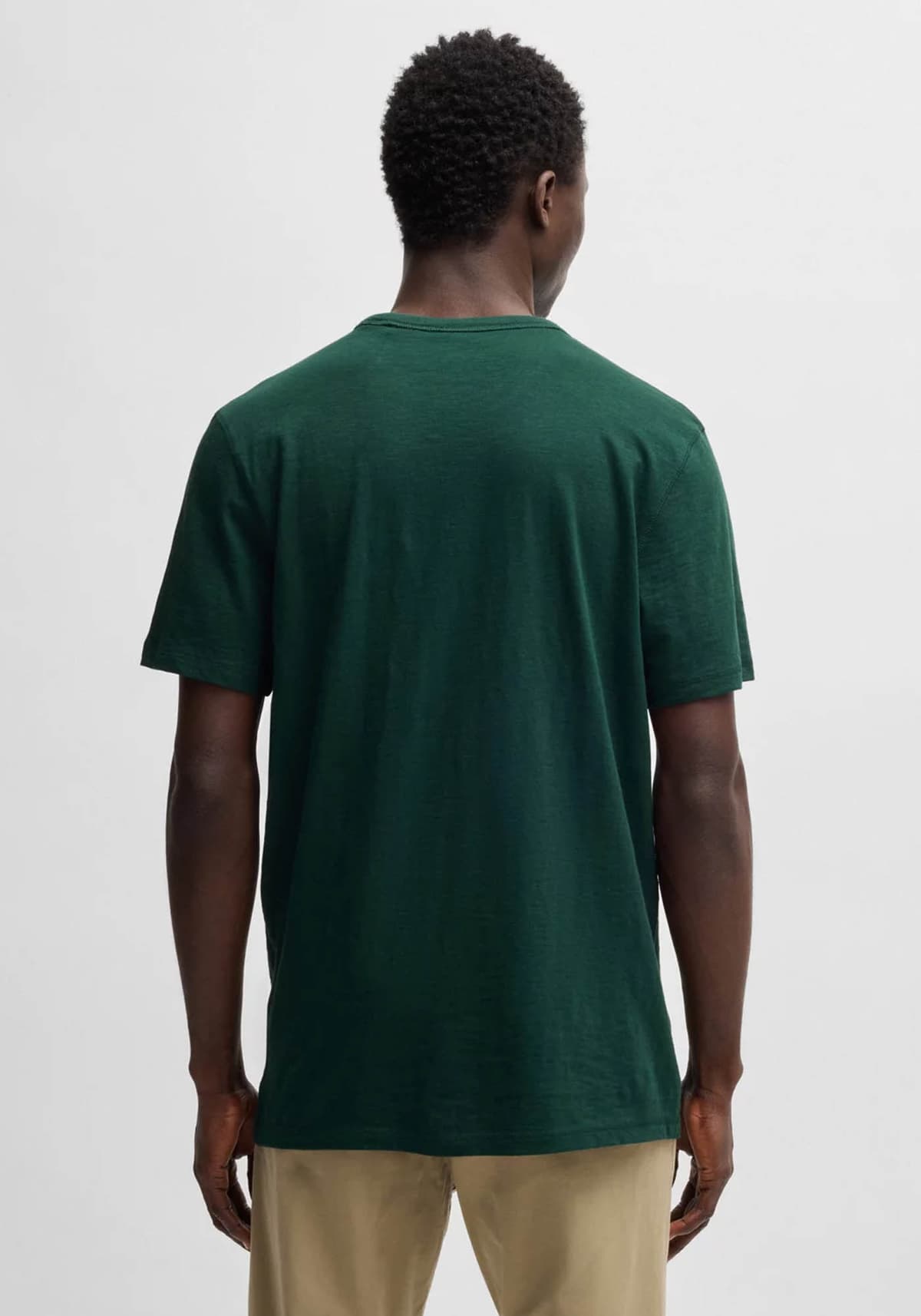 BOSS Κοντομάνικη Μπλούζα της σειράς Tegood - 50508243 350 Open Green