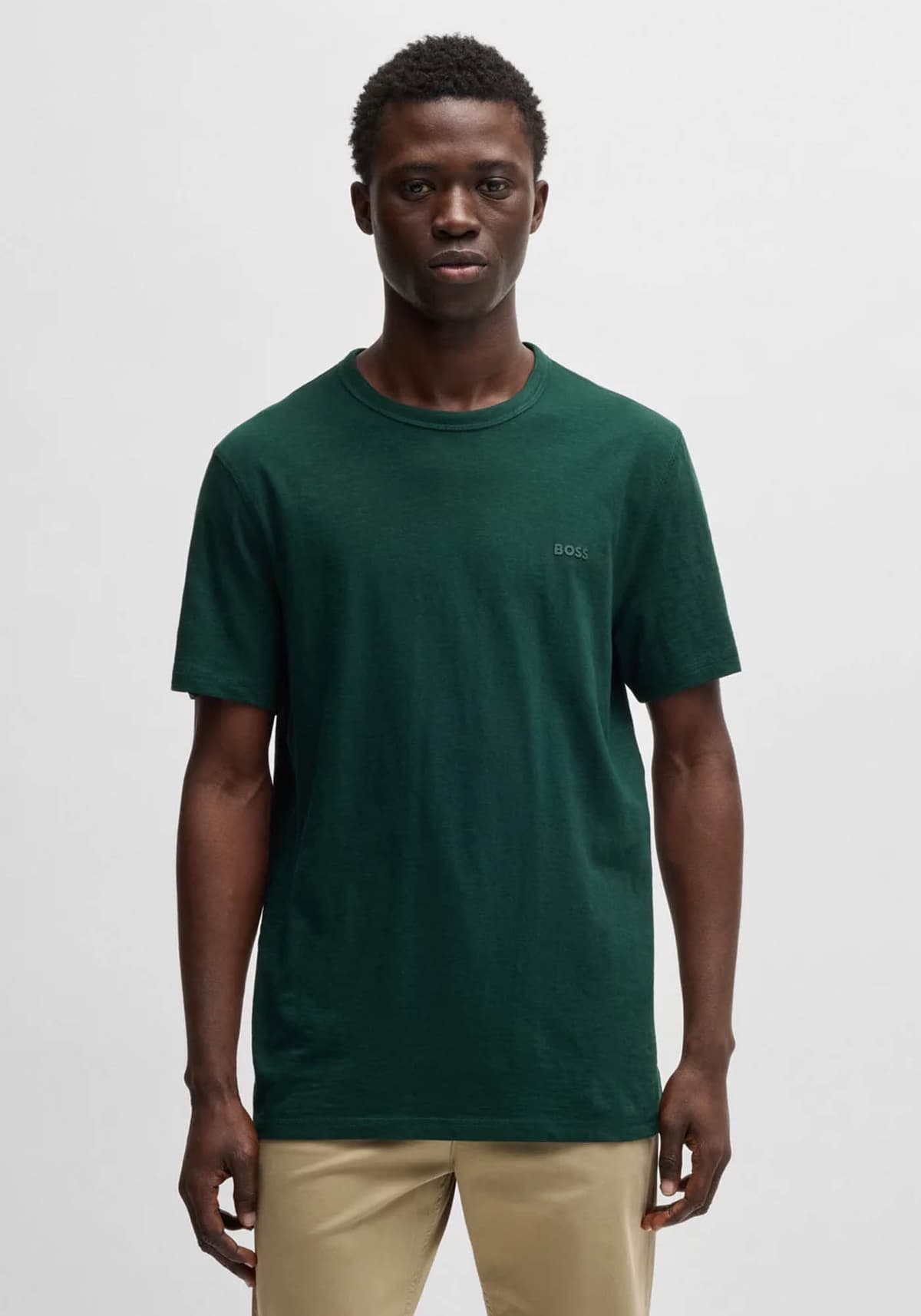 Men's T-Shirts Boss Green
