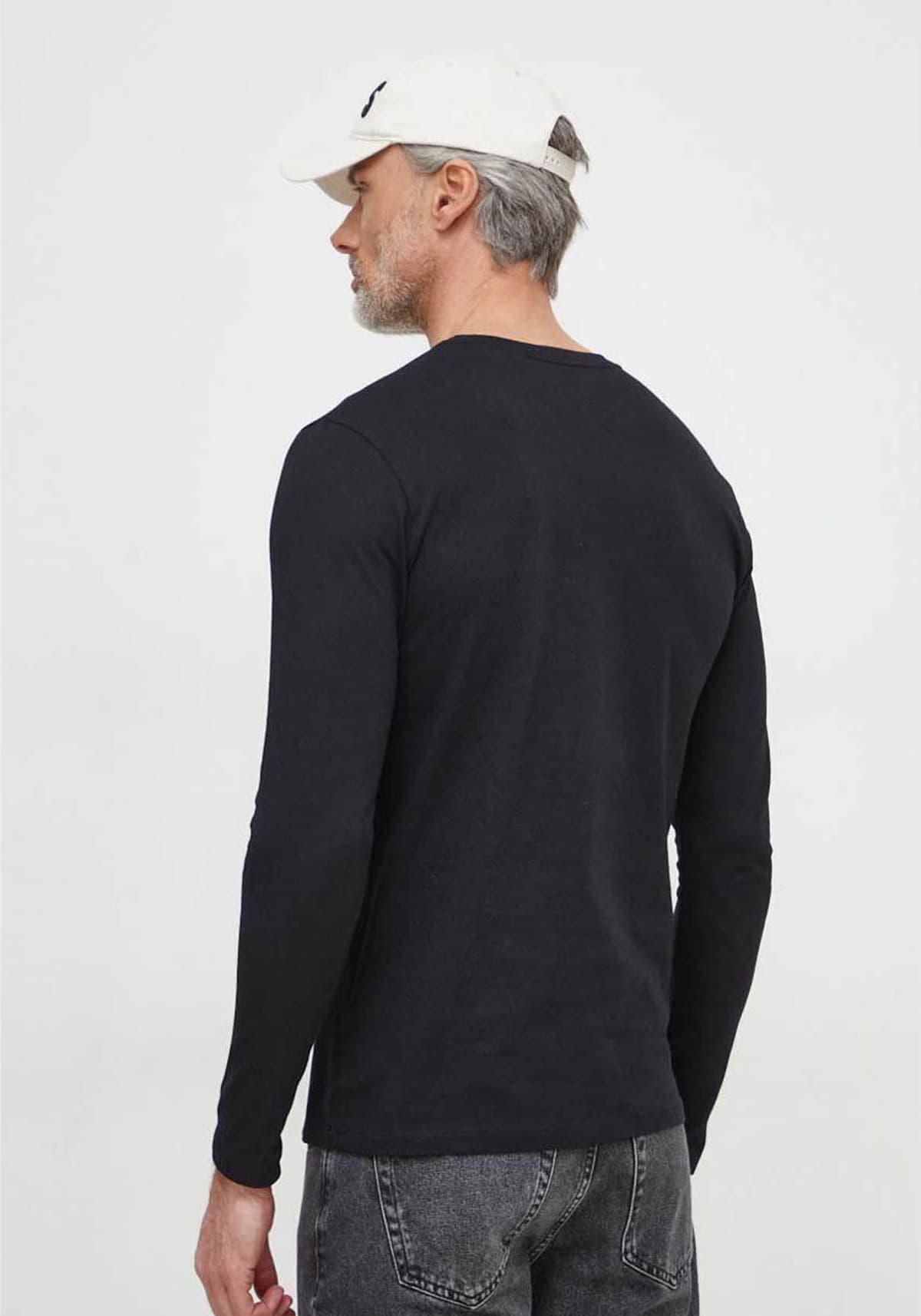 BOSS Μπλούζα της σειράς Tacks - 50512111 001 Black