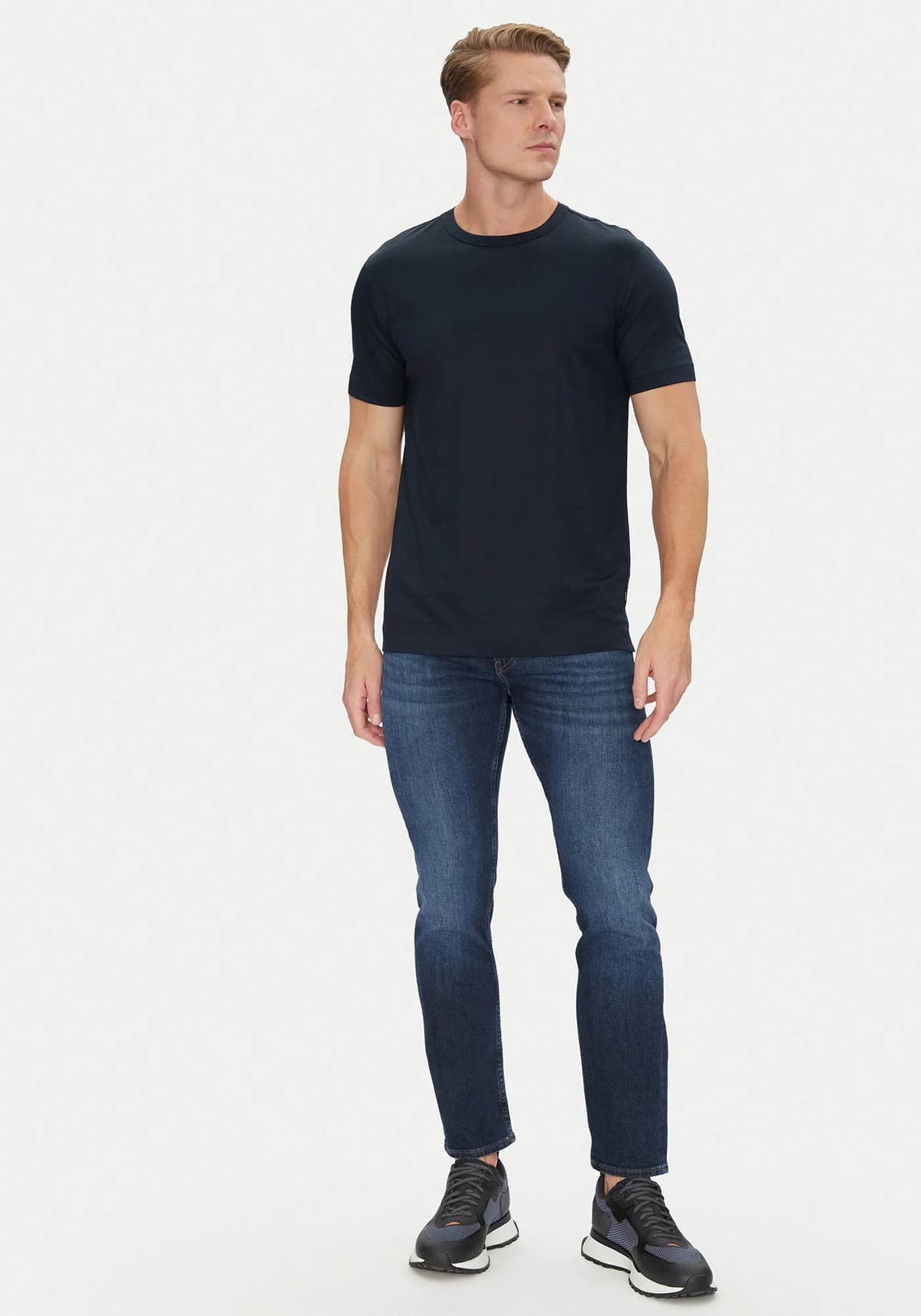 Men's T-Shirts Boss Blue