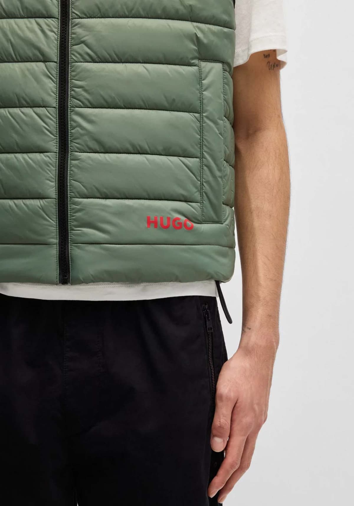 Men's Vests Hugo Green