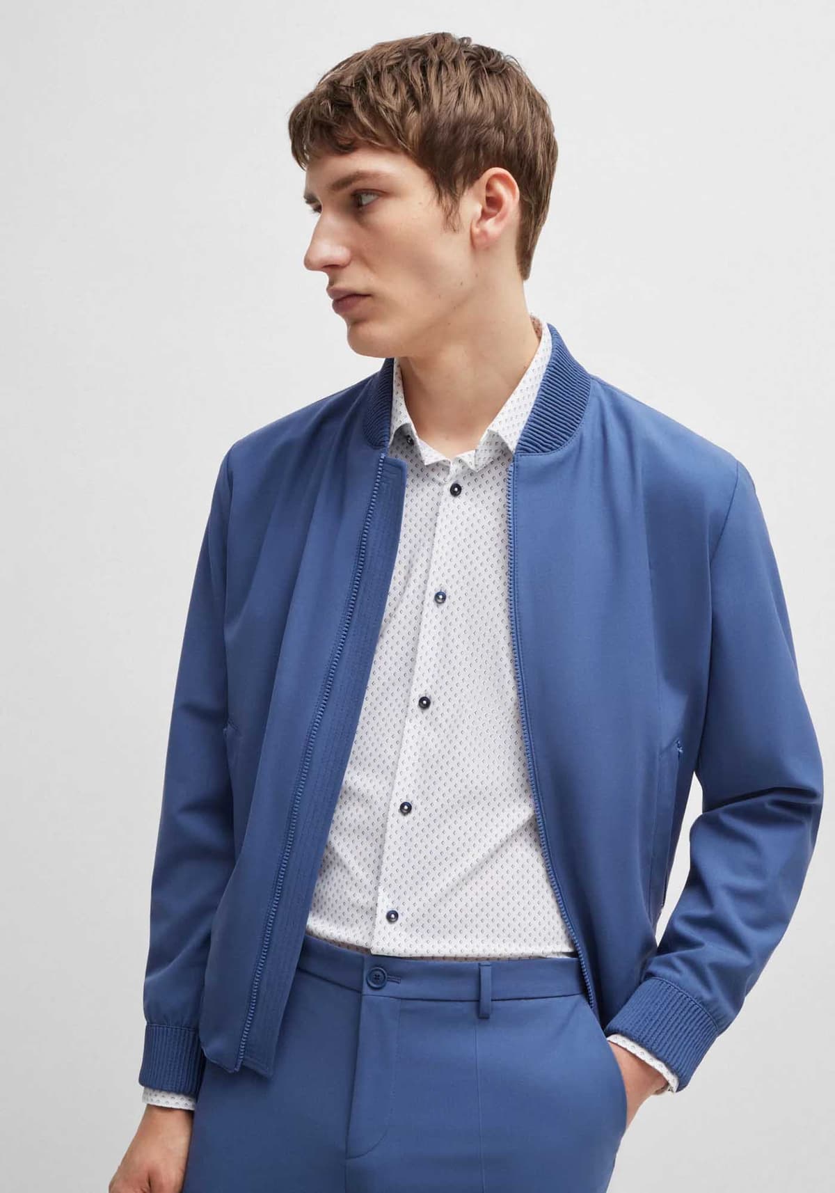 Men's Shirts Boss White