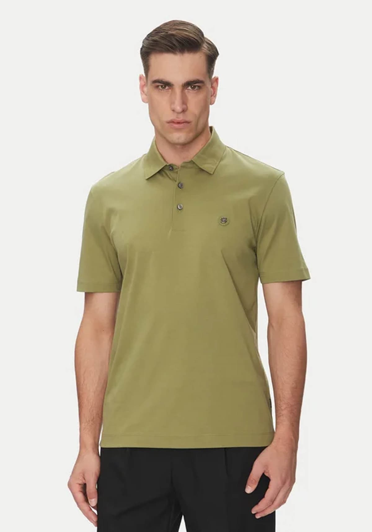 Men's Polo Shirts Boss White