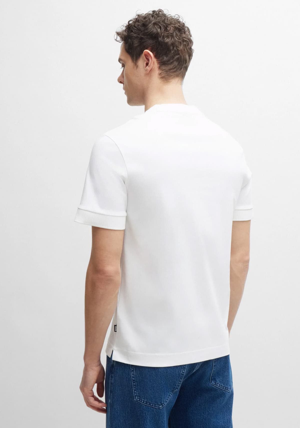 Men's T-Shirts Boss White