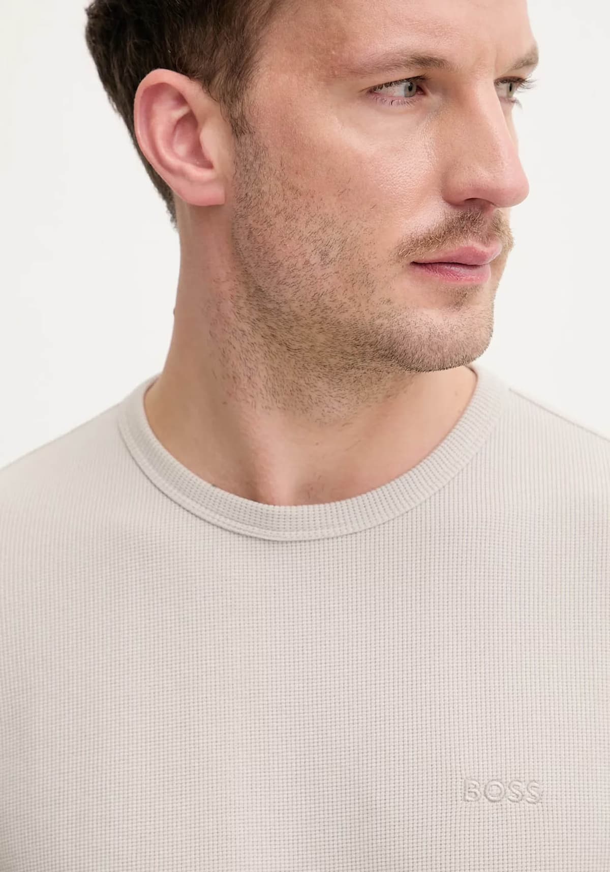 Men's T-Shirts Boss Gray