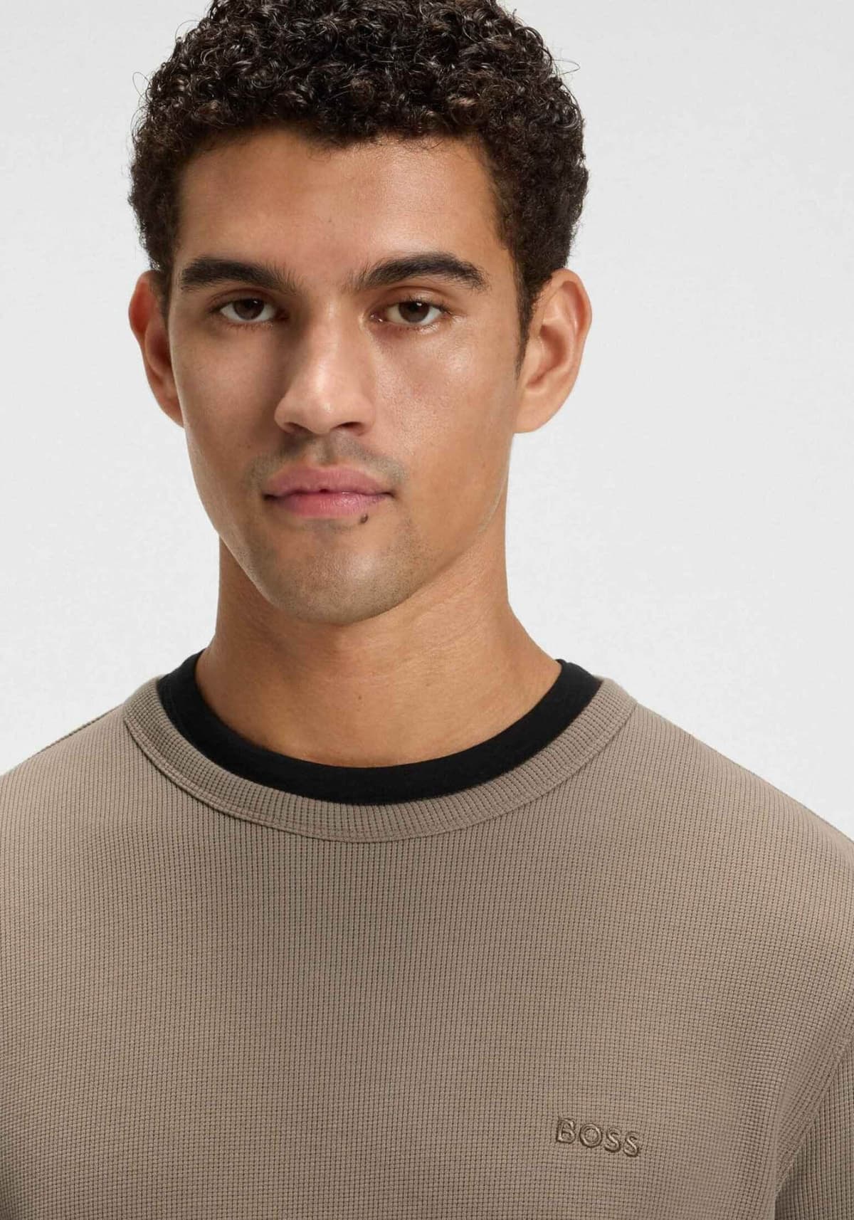 Men's T-Shirts Boss Beige