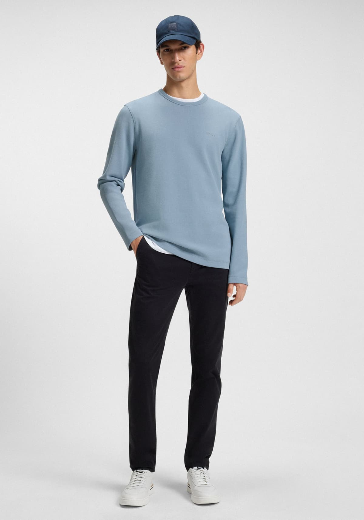 Men's T-Shirts Boss Blue