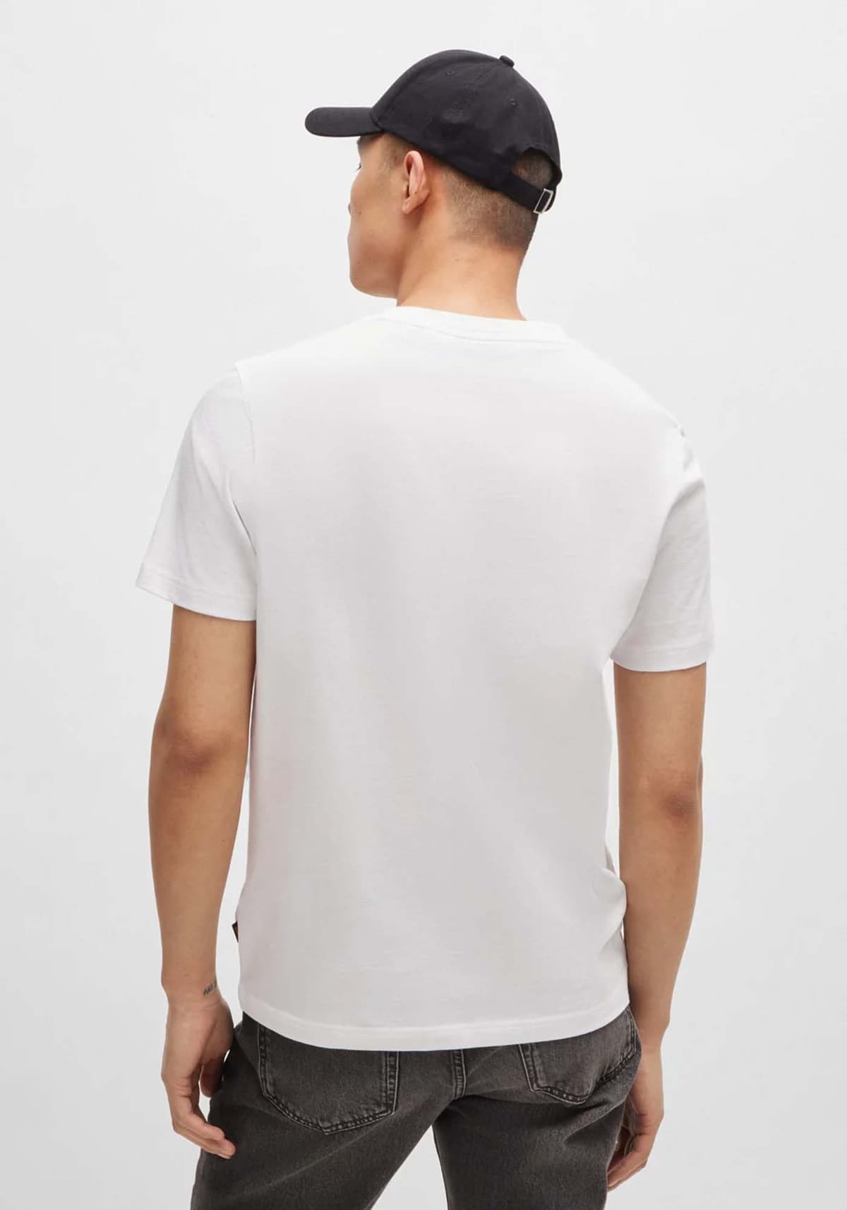 Men's T-Shirts Boss White