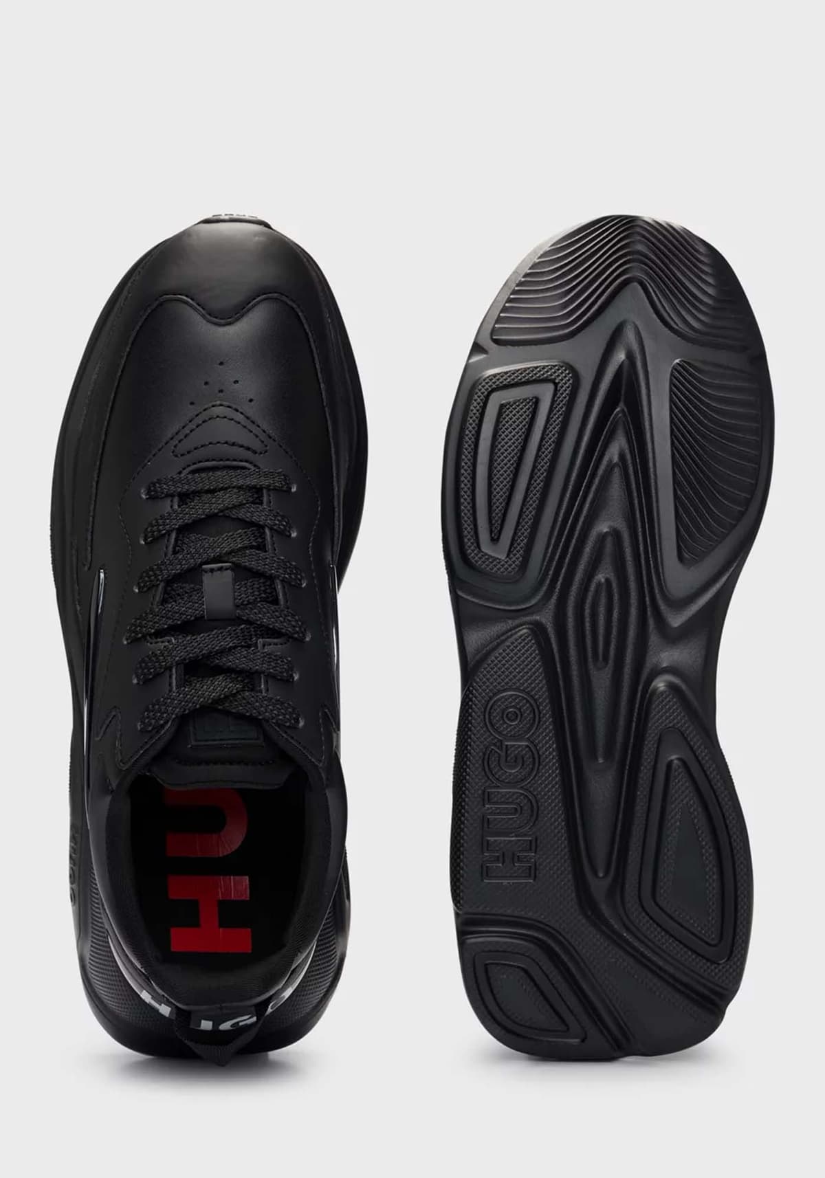 HUGO Trainers της σειράς Leon - 50523842 005 Black