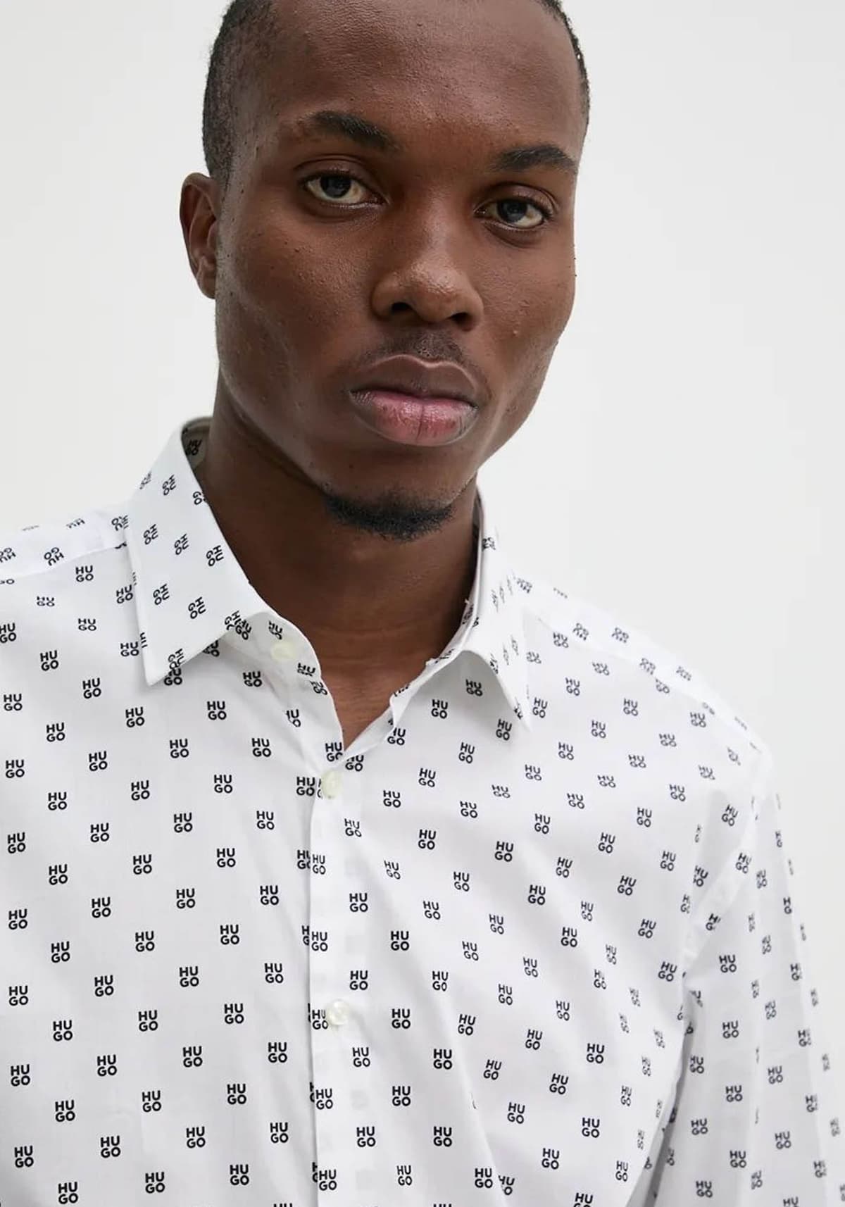 Men's Shirts Hugo White