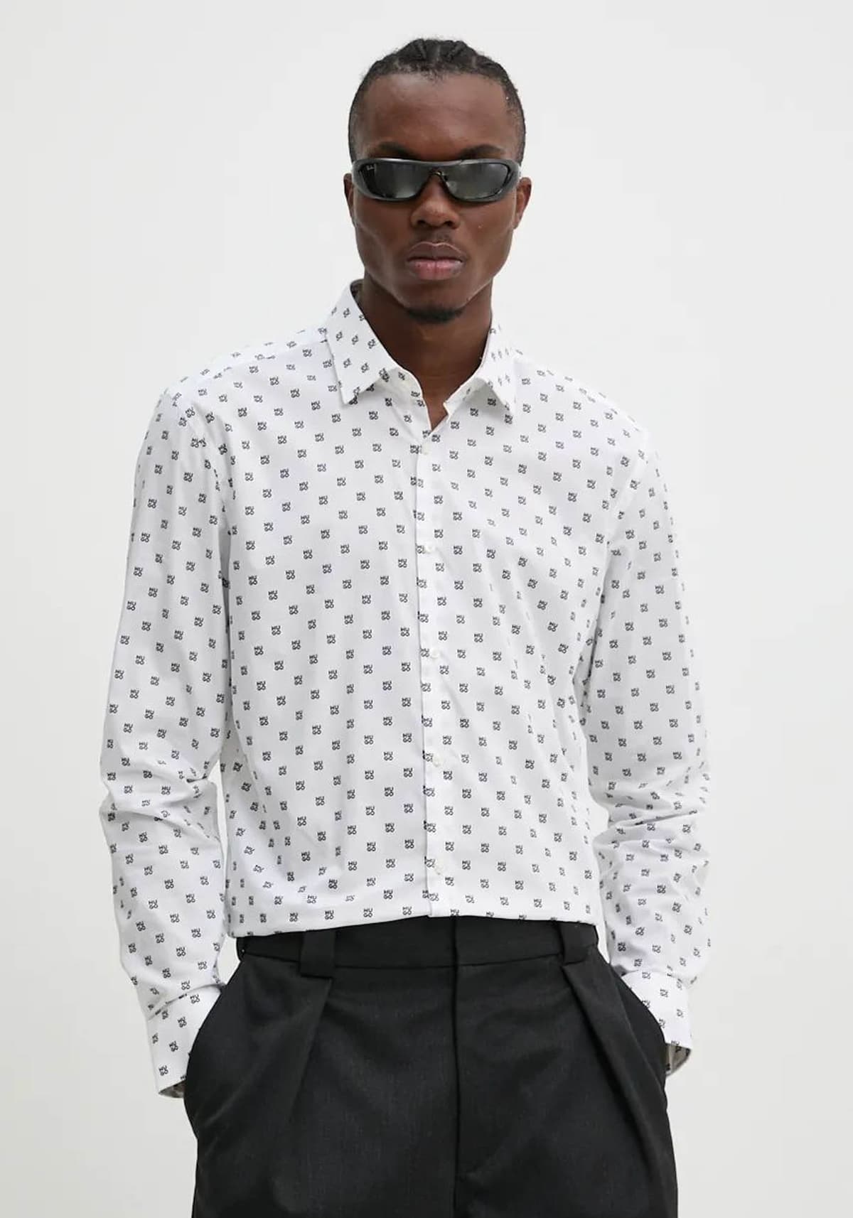 Men's Shirts Hugo Black