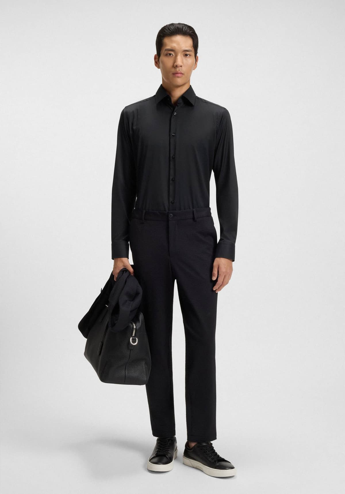 Men's Shirts Boss Black