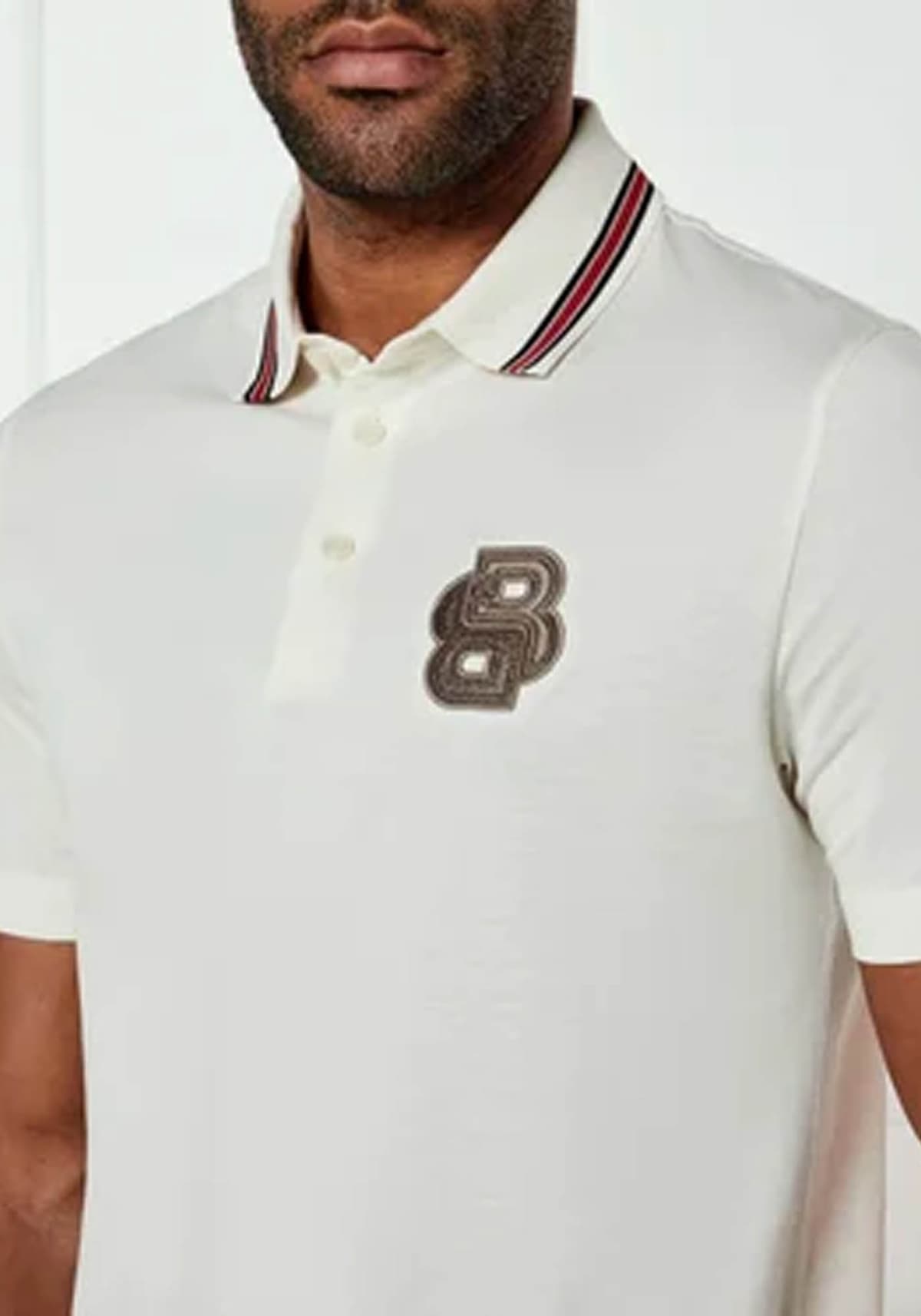 Men's Polo Shirts Boss White