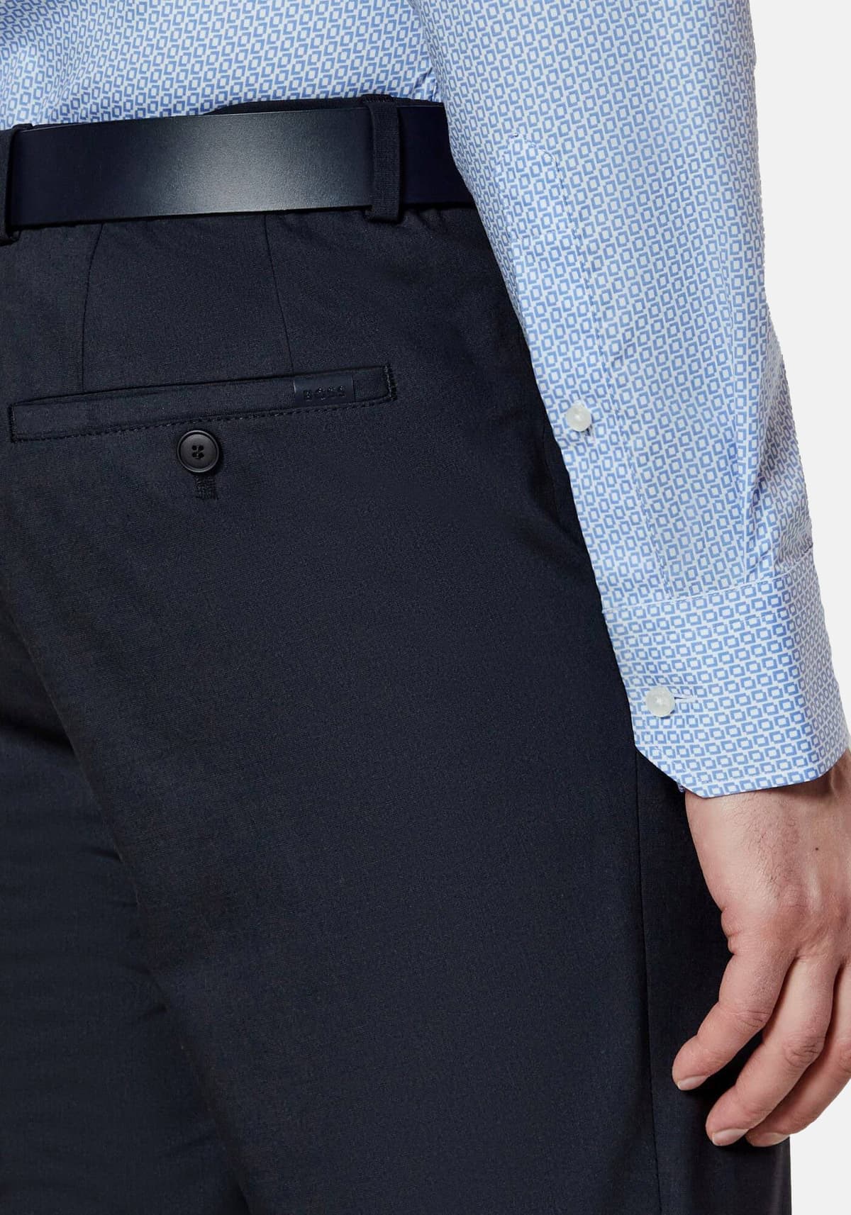 Men's Shirts Boss Blue